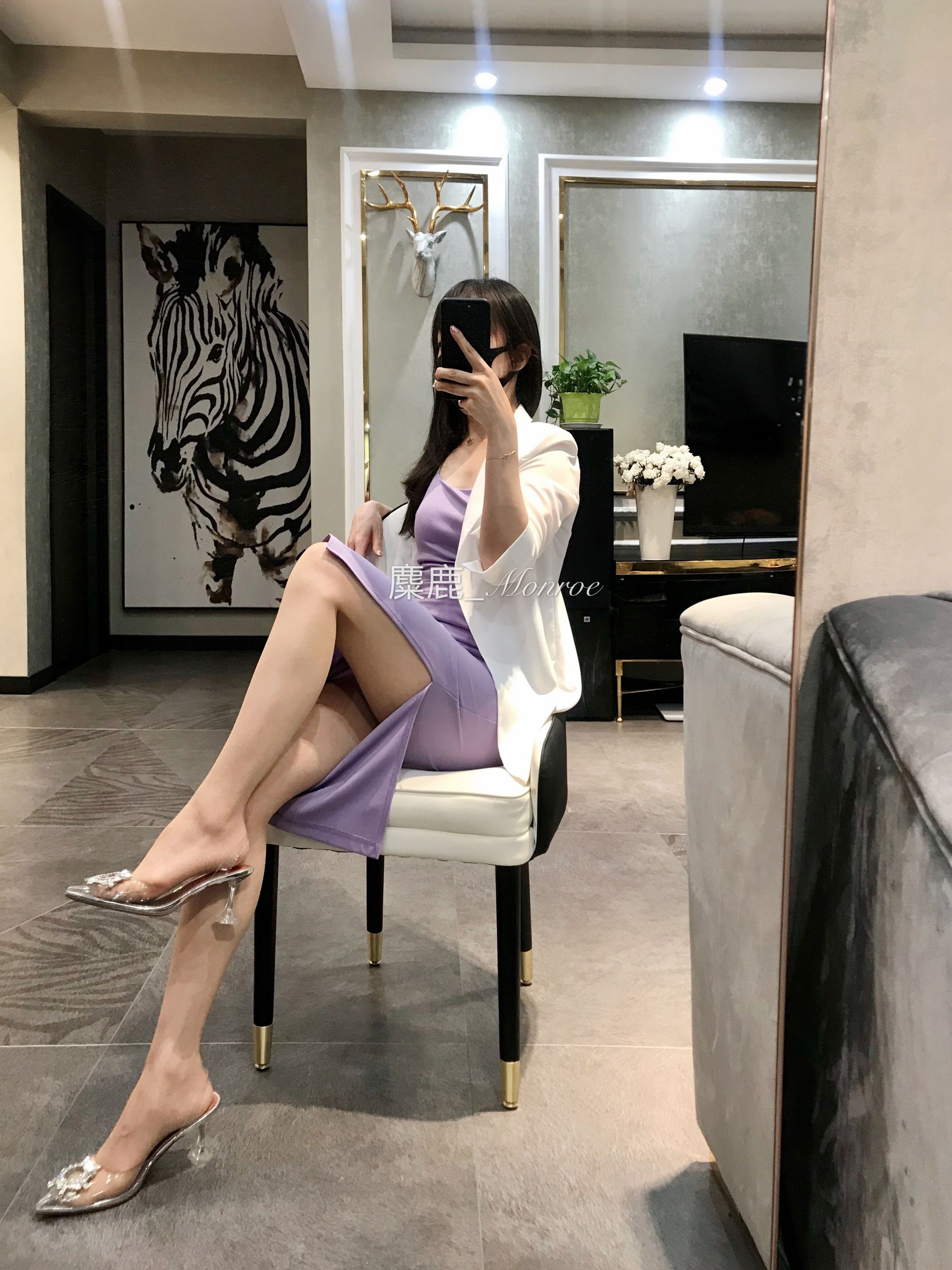 [福利COS] 丝足博主麋鹿_Monroe 2020.06.16 温柔一击第1张