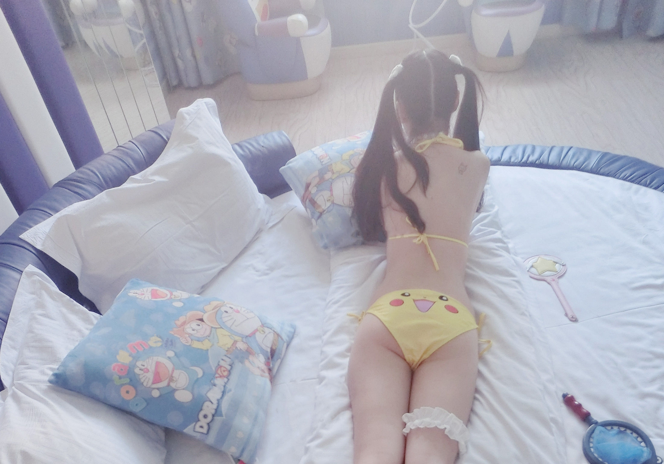 [福利COS] 双马尾少女赛高酱作品 - 皮卡丘比基尼第7张