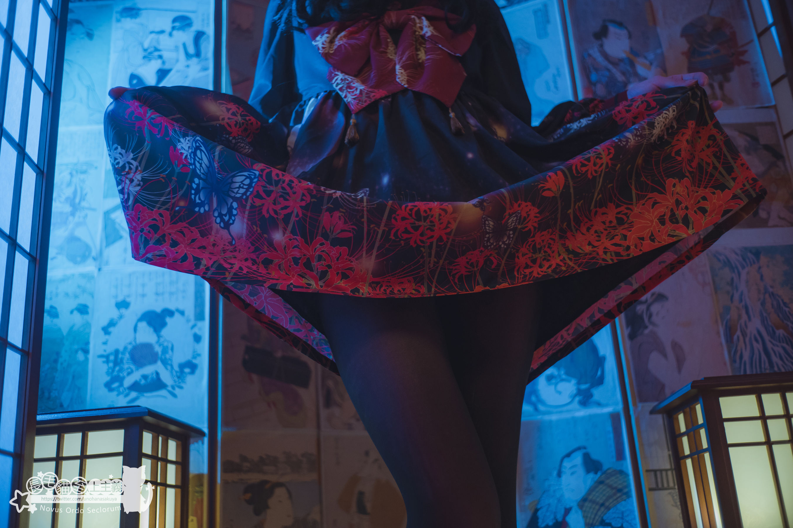 [福利COS] 福利姬木花琳琳是勇者 - 彼岸花の咲く夜に第19张