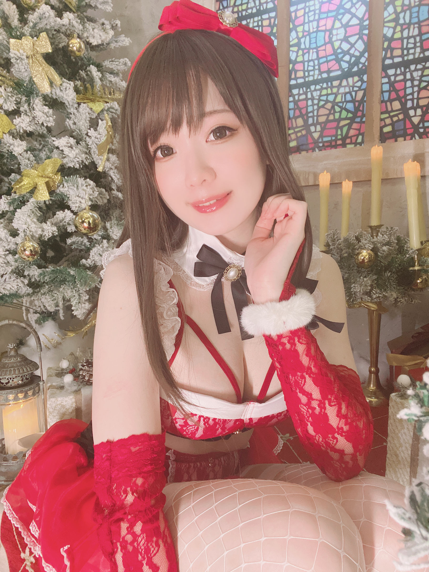 [福利COS] 微博妹纸霜月shimo - もうすぐ今年も終わります！第1张