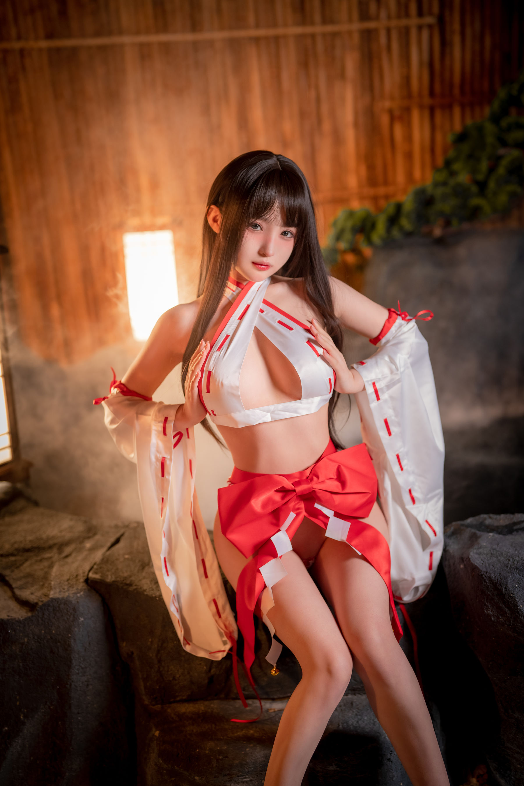 [福利COS] 桜井宁宁 - 纯洁巫女第7张