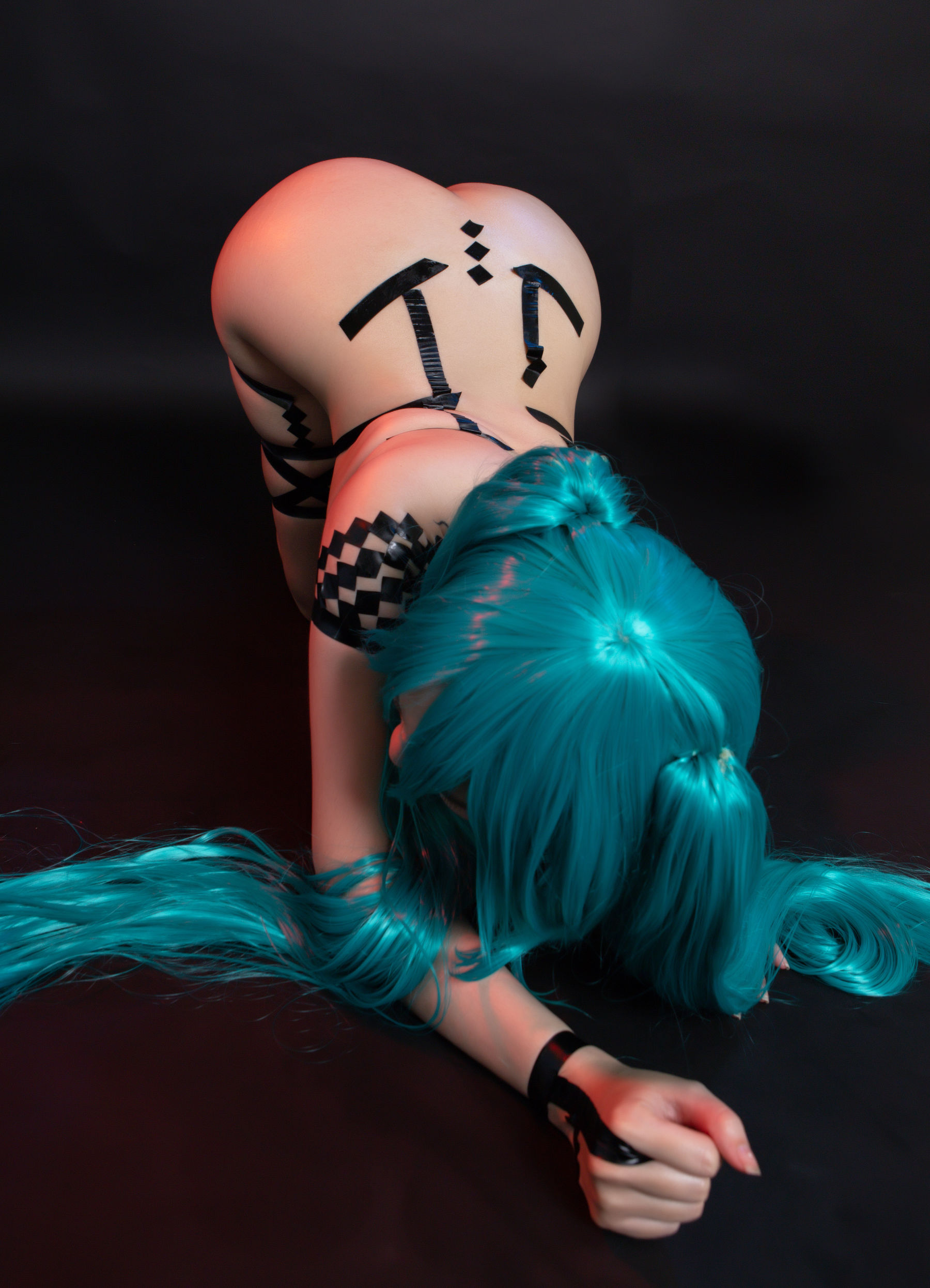[福利COS] Sunnyvier - Miku Black Tape第16张