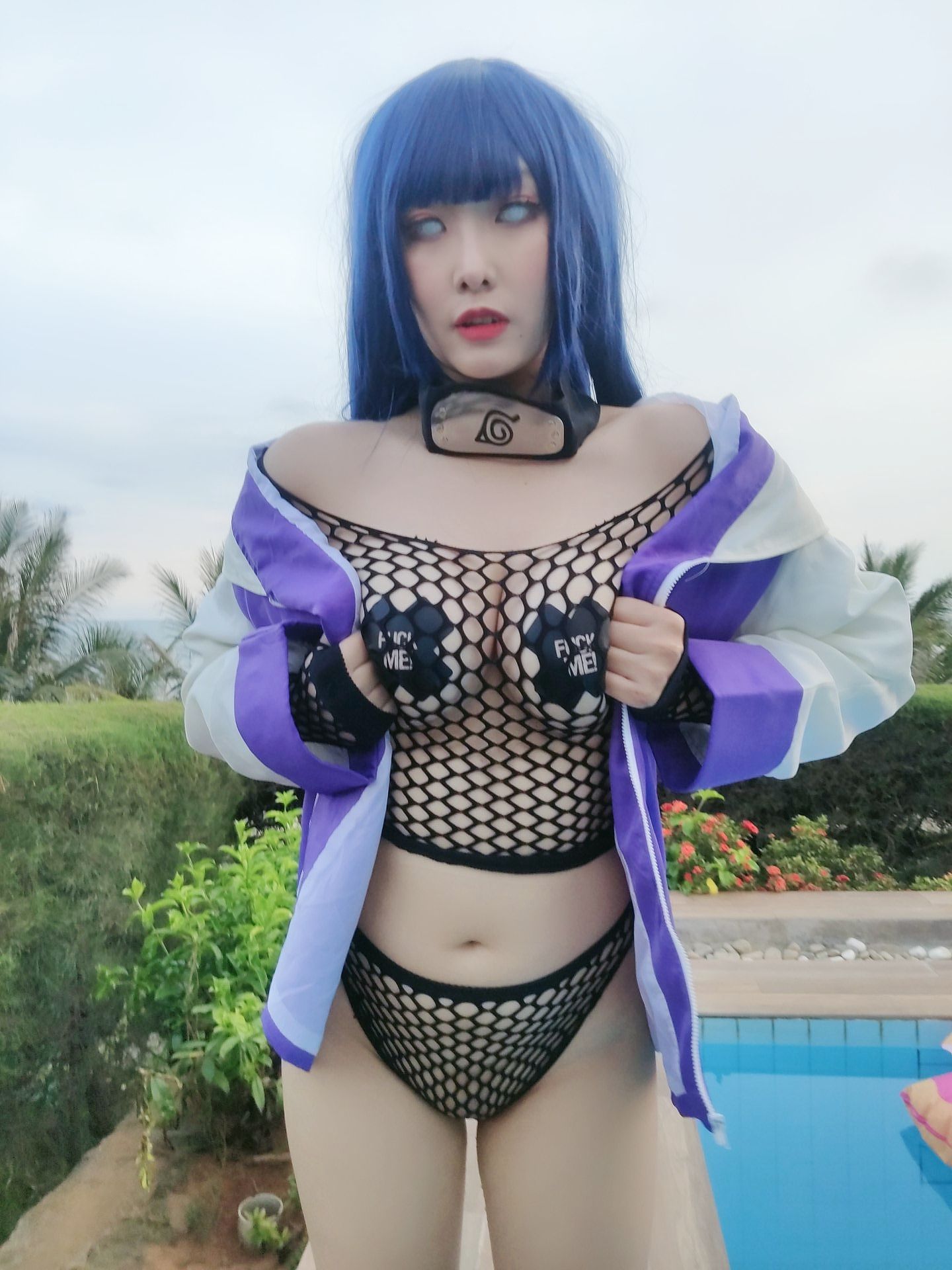[福利COS] Sunnyvier - Hinata Poolside第37张