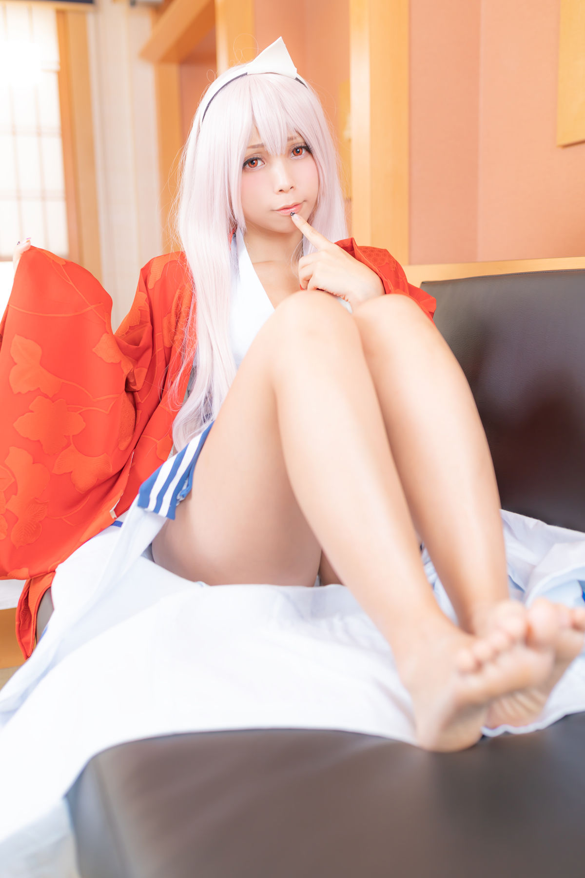 [福利COS] C95&amp;amp;CH24 OK!guguru(ぐぐる) ゆらぎ荘のぐぐるさん第13张