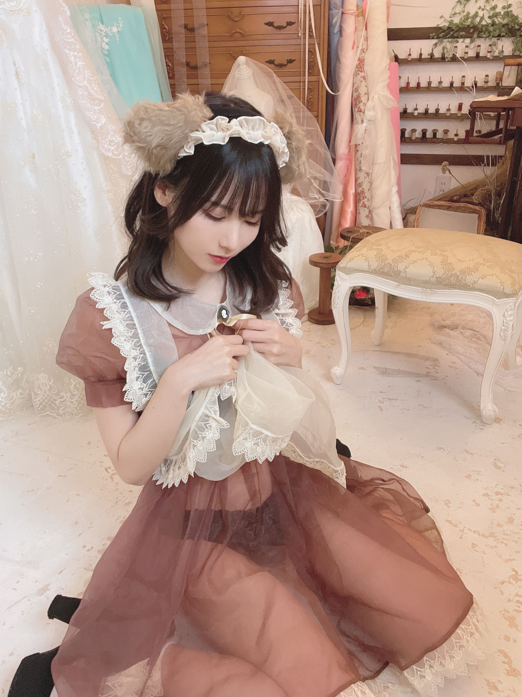 [福利COS] 日本甜美COSERけんけん[fantia] 2021.10 写真合集第43张