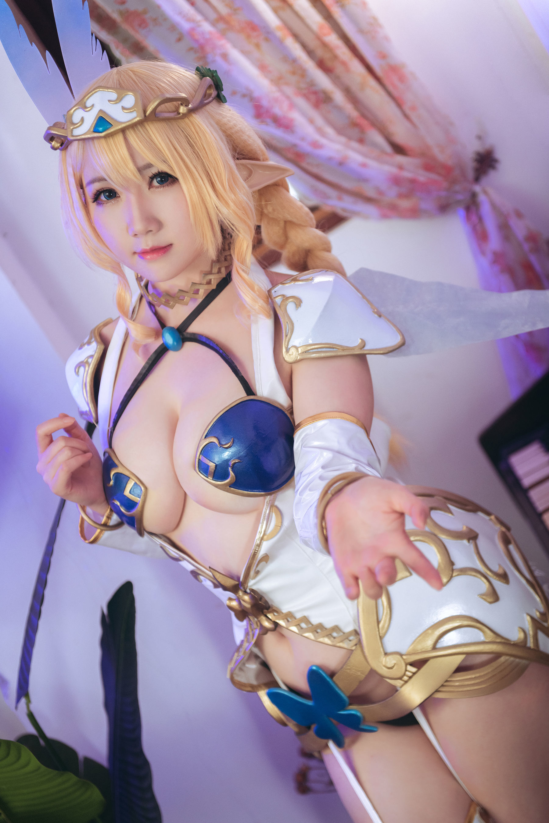 [福利COS] 微肉感萌妹是本末末 - 精灵村第5张