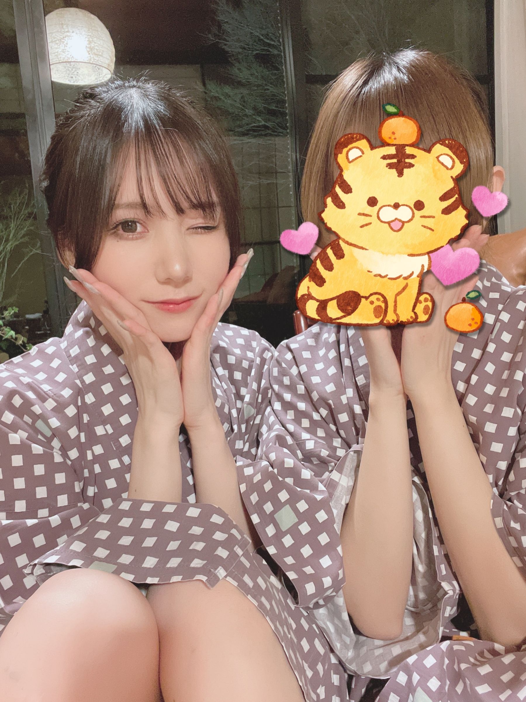 [福利COS] 日本甜美COSERけんけん[fantia] 20220111-石川観光 温泉浴衣第7张