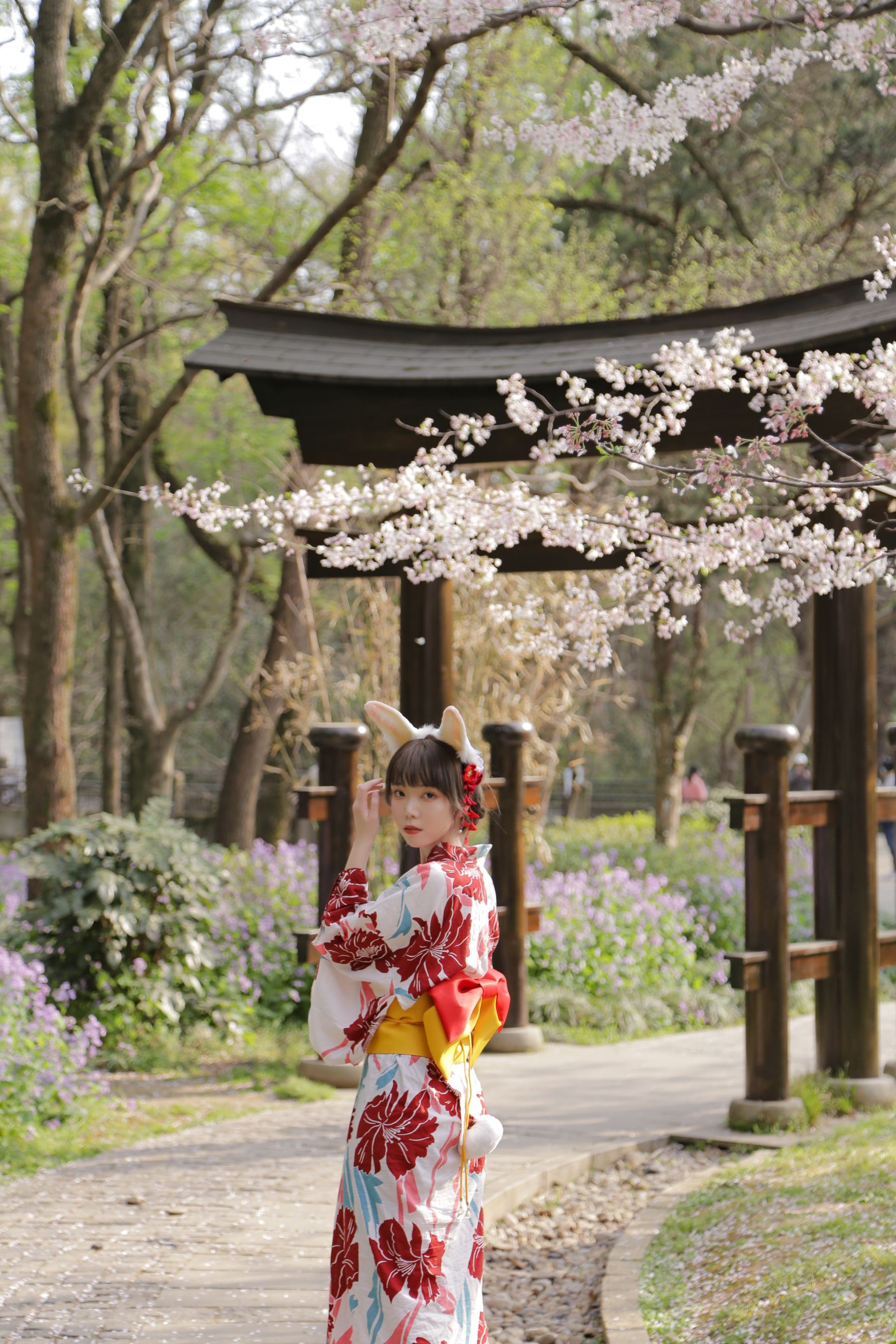 [福利COS] 可爱妹子Fushii_海堂 - 樱花兔兔第4张