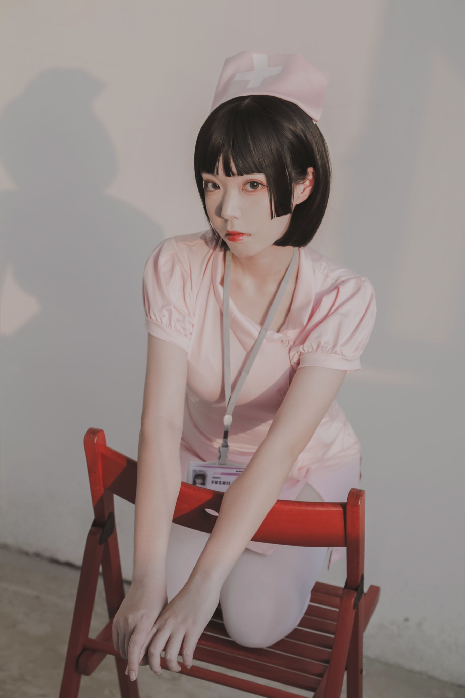 [福利COS] 可爱妹子Fushii_海堂 - 护士第9张