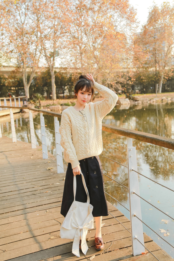 [福利COS] 可爱妹子Fushii_海堂 - 秋日女友第3张