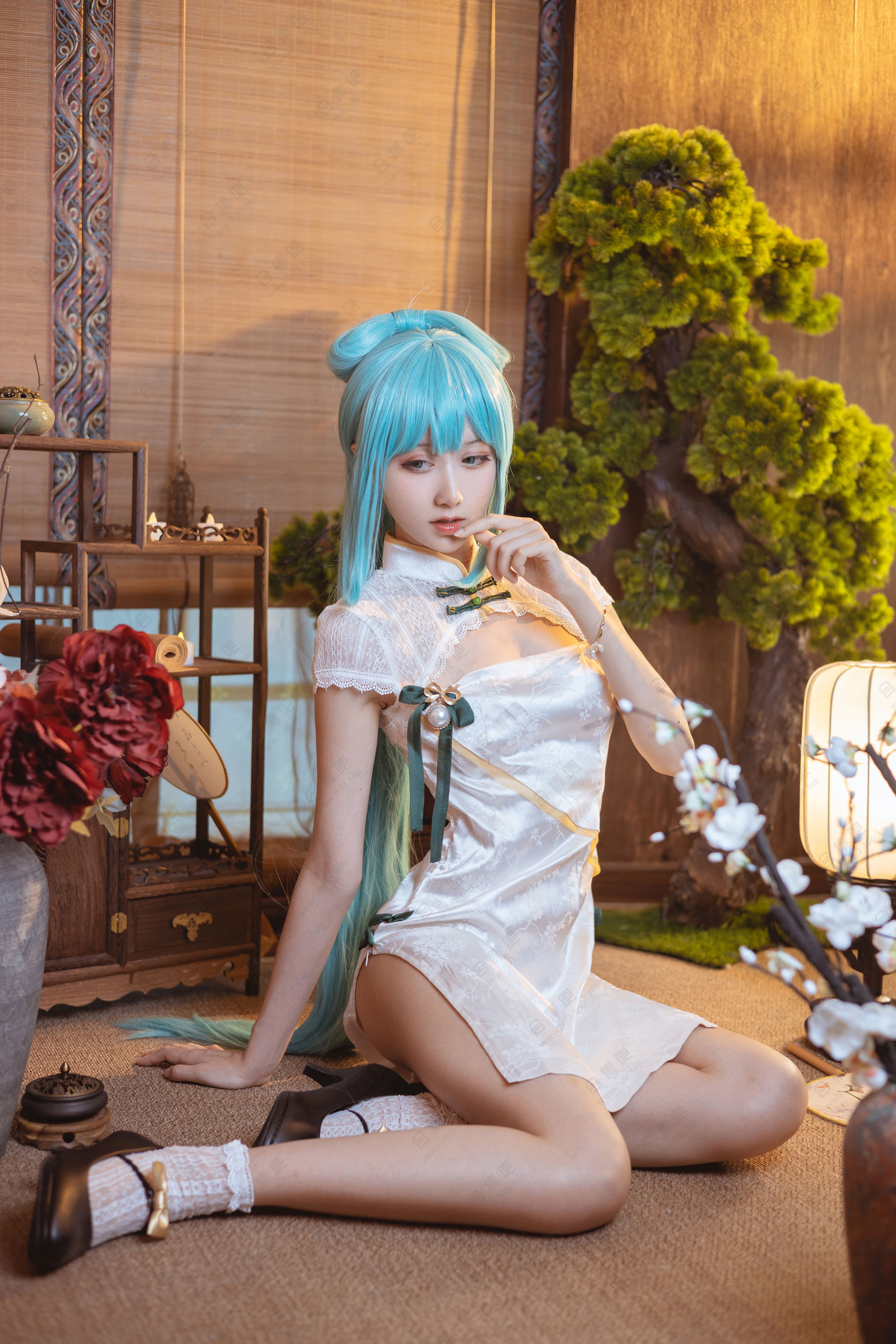 [福利COS] 萌系小姐姐木绵绵OwO - 初音韶华第6张