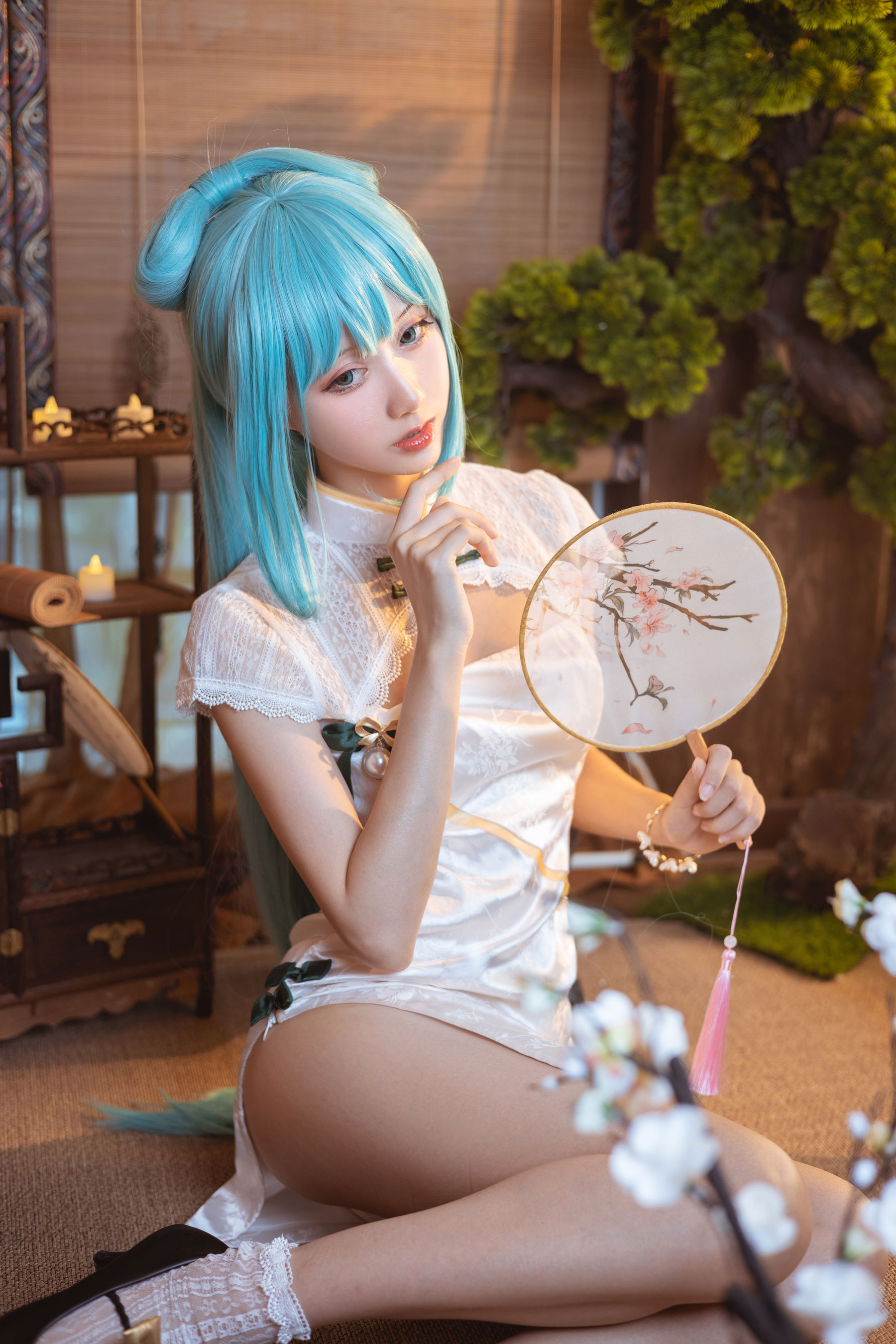 [福利COS] 萌系小姐姐木绵绵OwO - 初音韶华第7张