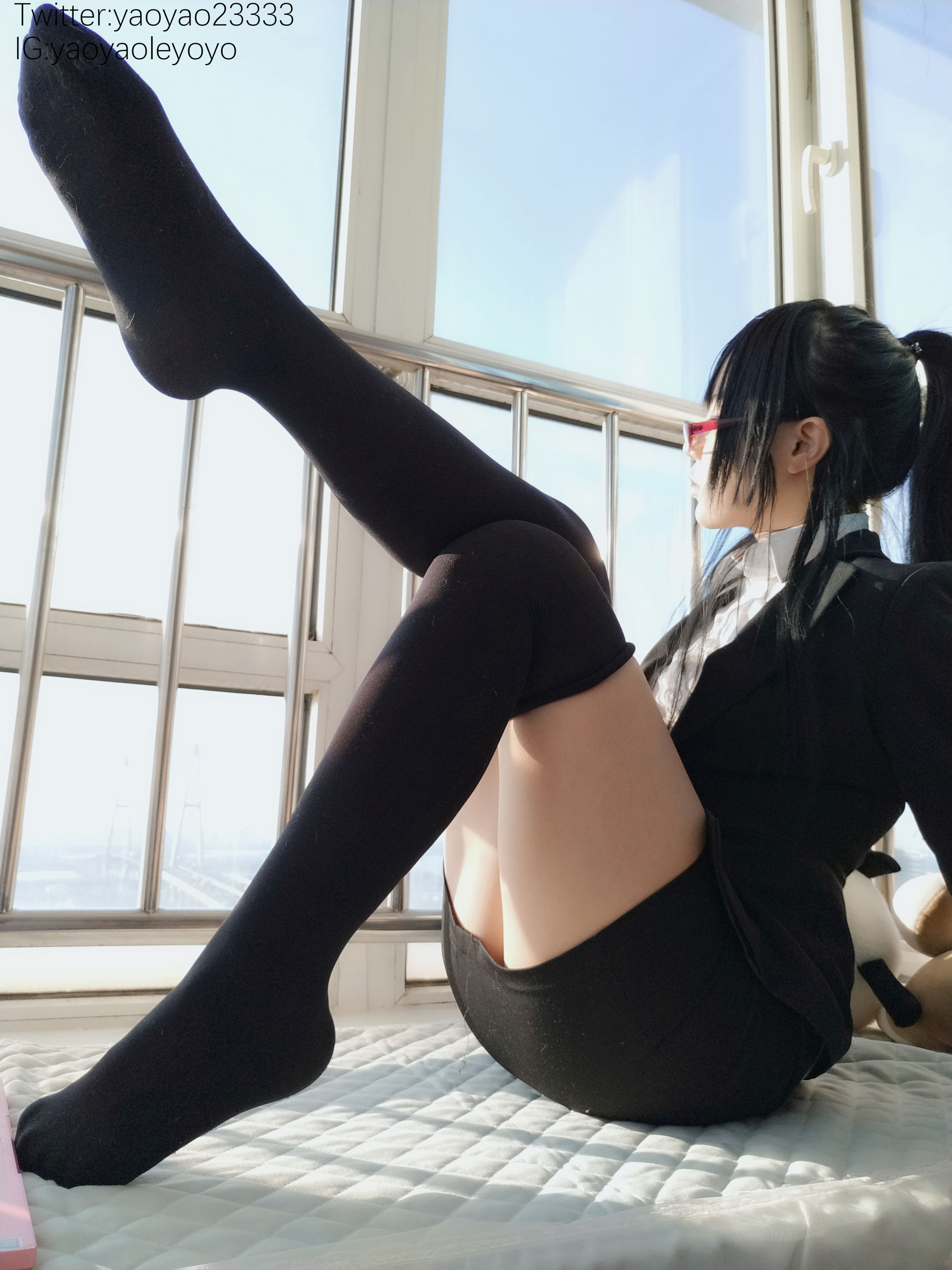 [福利COS] 萌妹子Coser摇摇乐yoyo - 补习老师第18张