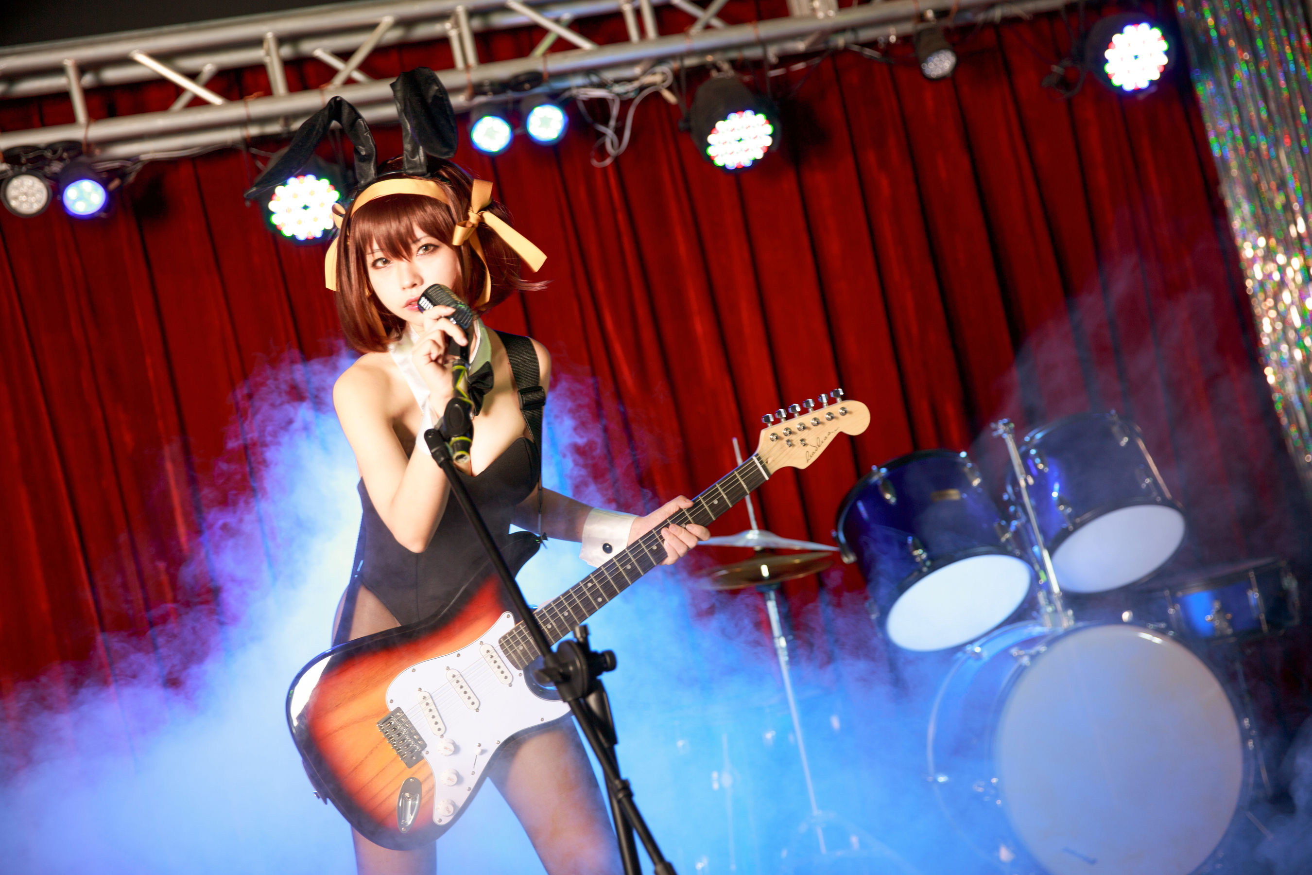 [福利COS] 动漫博主G44不会受伤 - 凉宫 兔女郎第1张