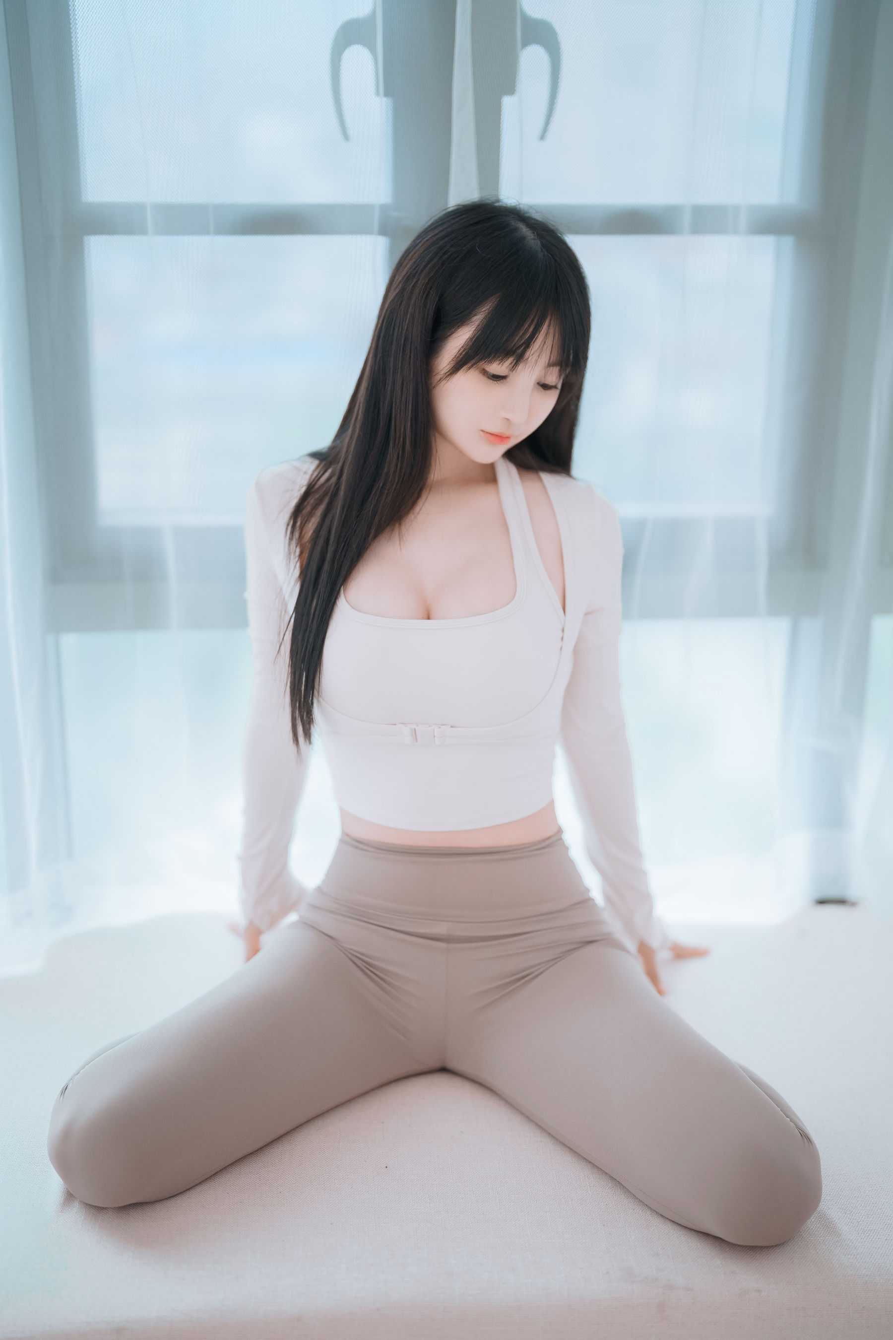 [福利COS] 桜井宁宁 - 瑜伽妹妹第7张