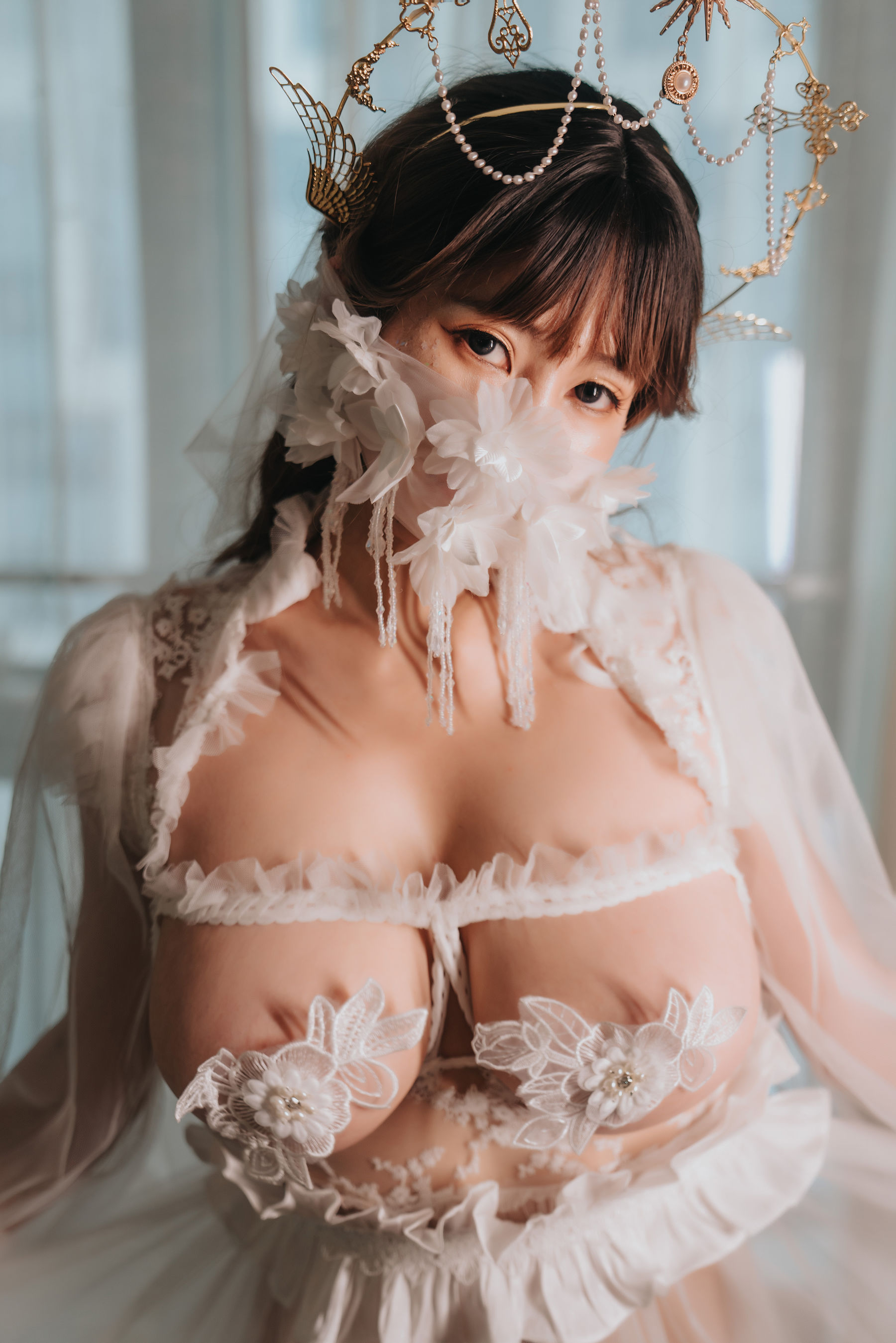 [福利COS] 星澜是澜澜叫澜妹呀 - 婚纱第4张