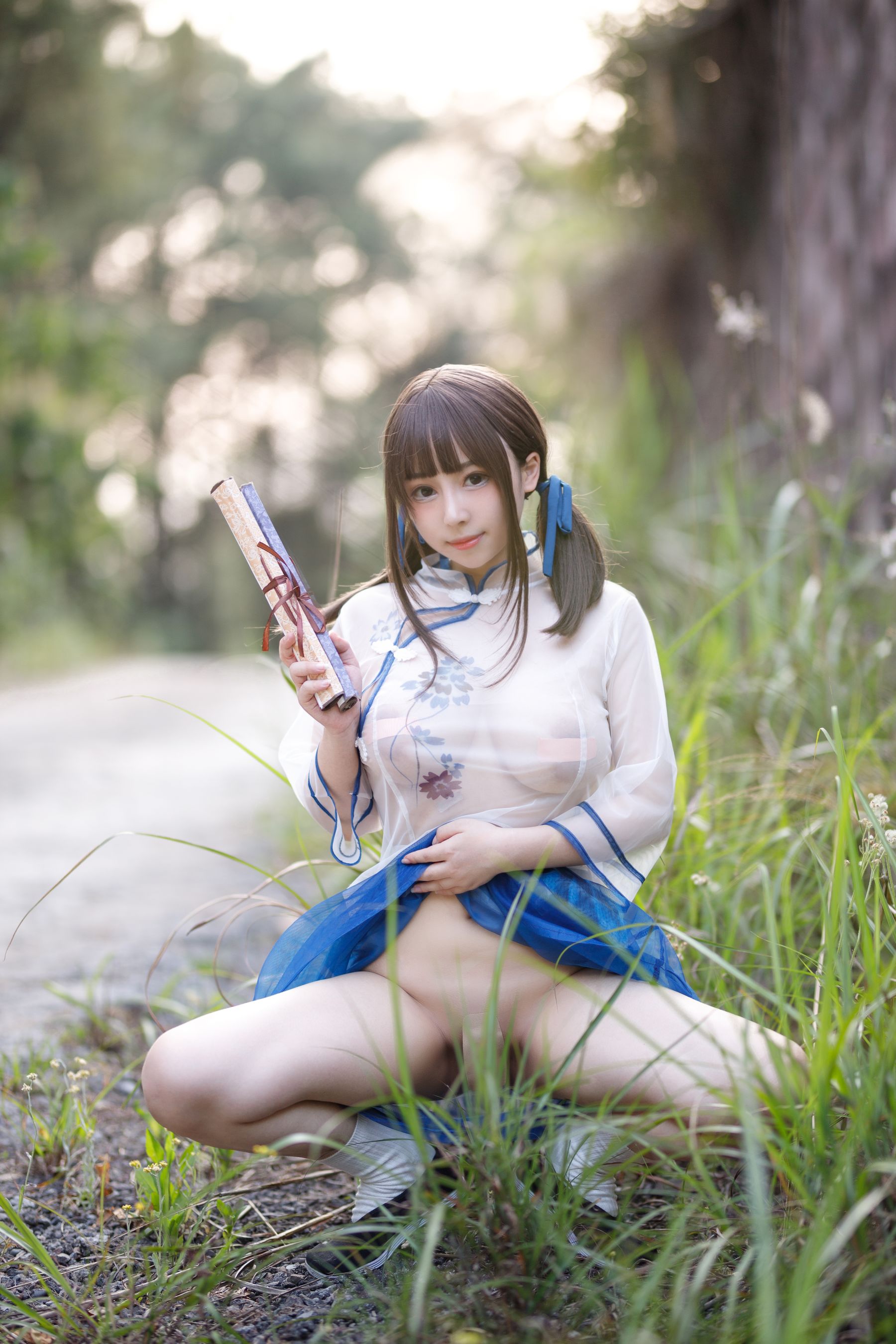 [福利COS] 胡桃猫Kurumineko - 乡野小娇妻第4张
