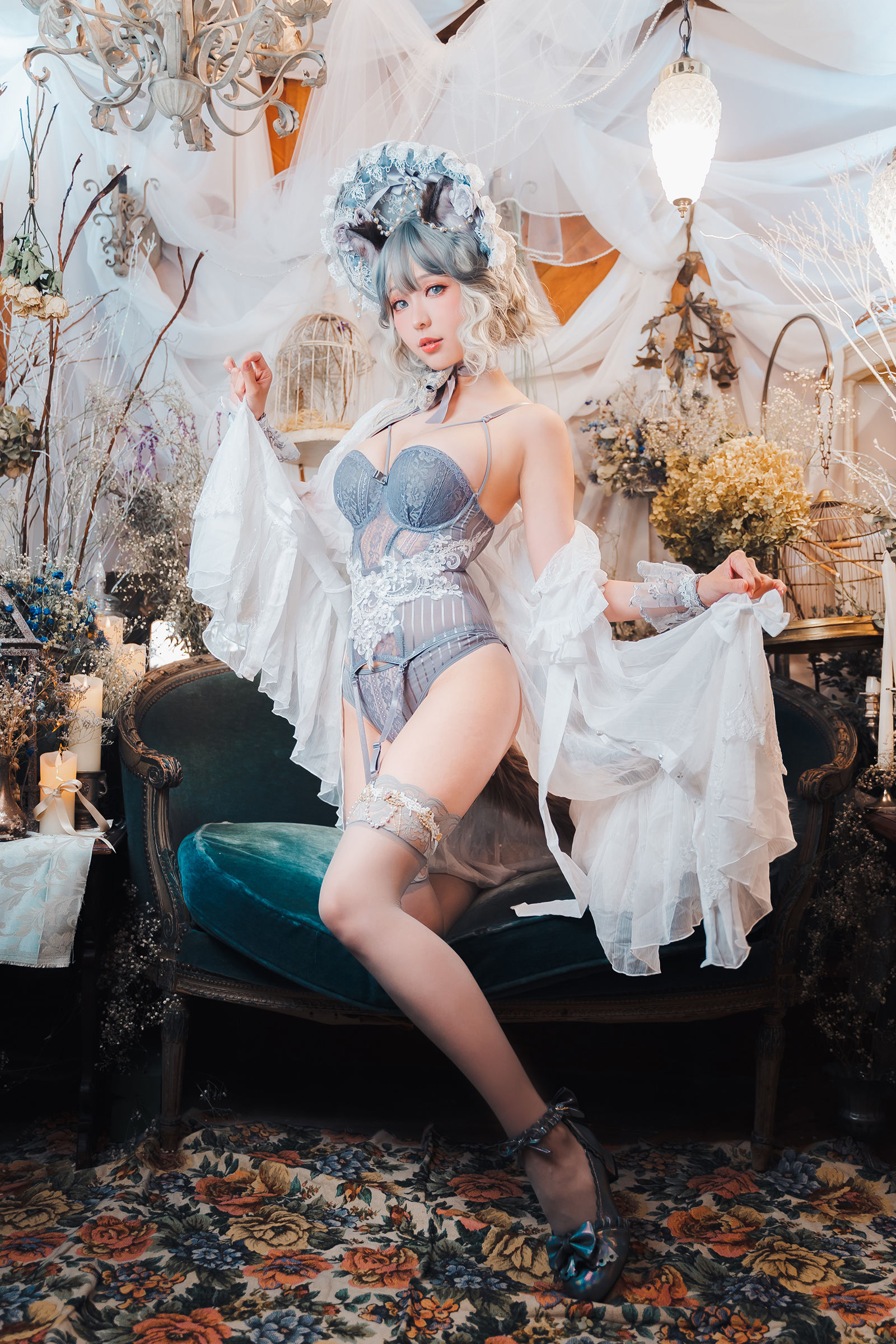 [福利COS] Ely_eee(ElyEE子) - agdoll Cat Doll 布偶貓少女人形第9张