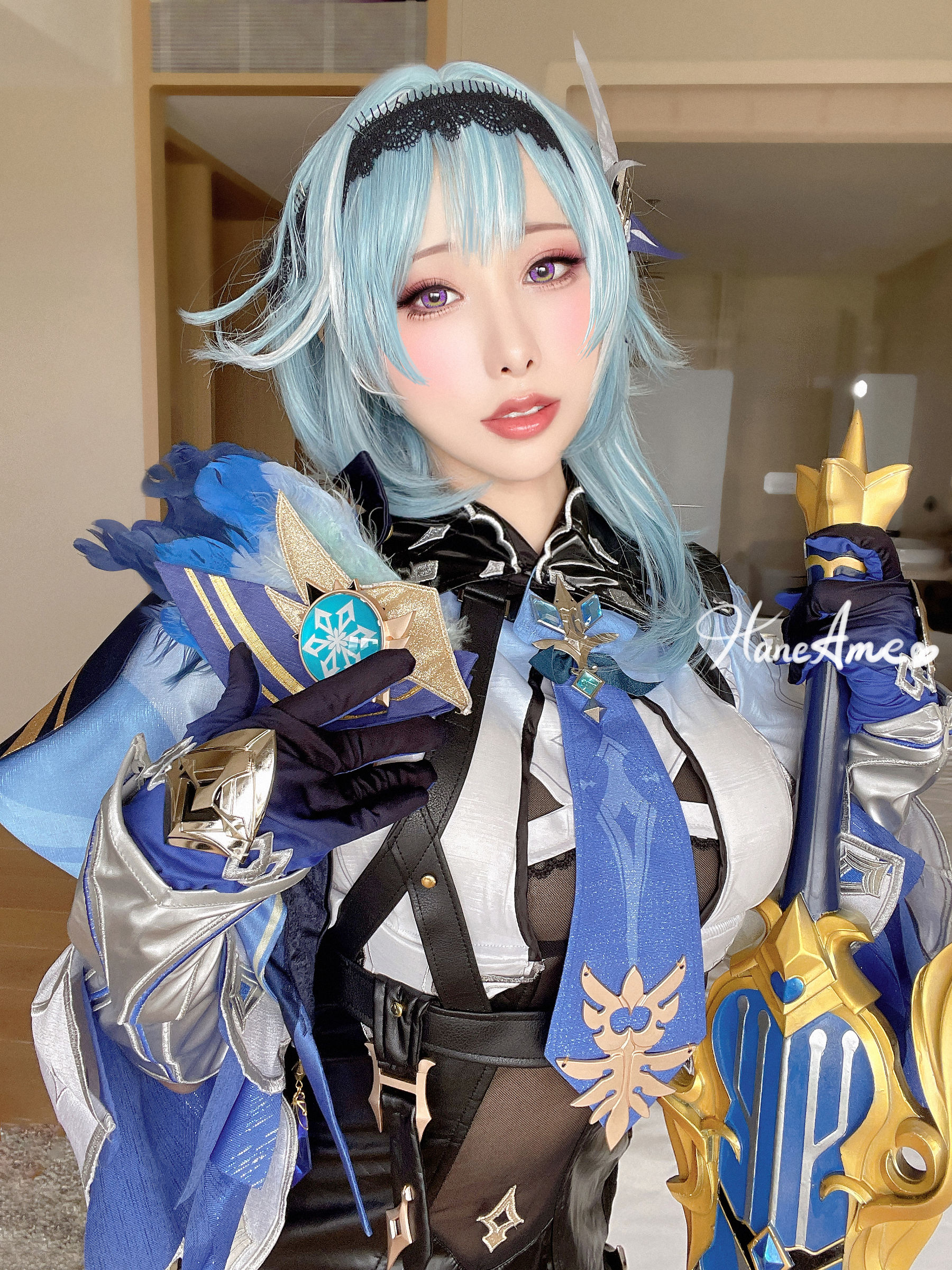 [福利COS] Hane Ame 雨波写真 - GenshinImpact EULA 優拉第9张