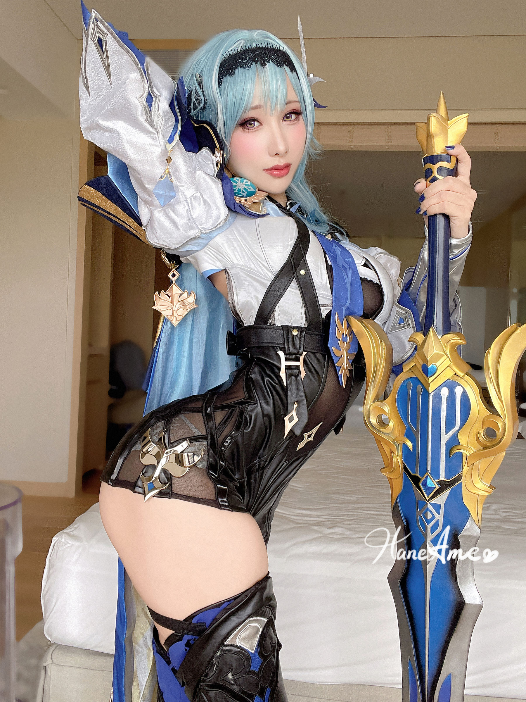 [福利COS] Hane Ame 雨波写真 - GenshinImpact EULA 優拉第11张