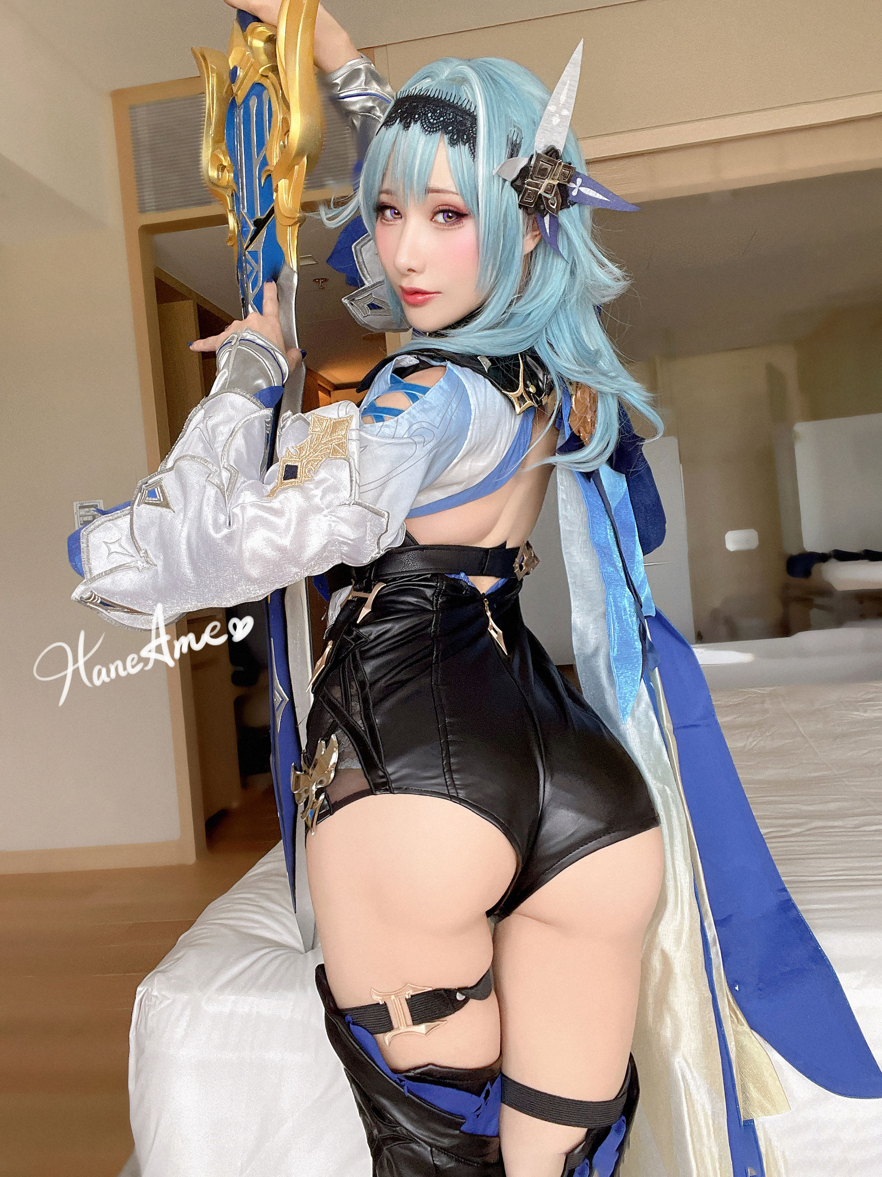 [福利COS] Hane Ame 雨波写真 - GenshinImpact EULA 優拉第10张
