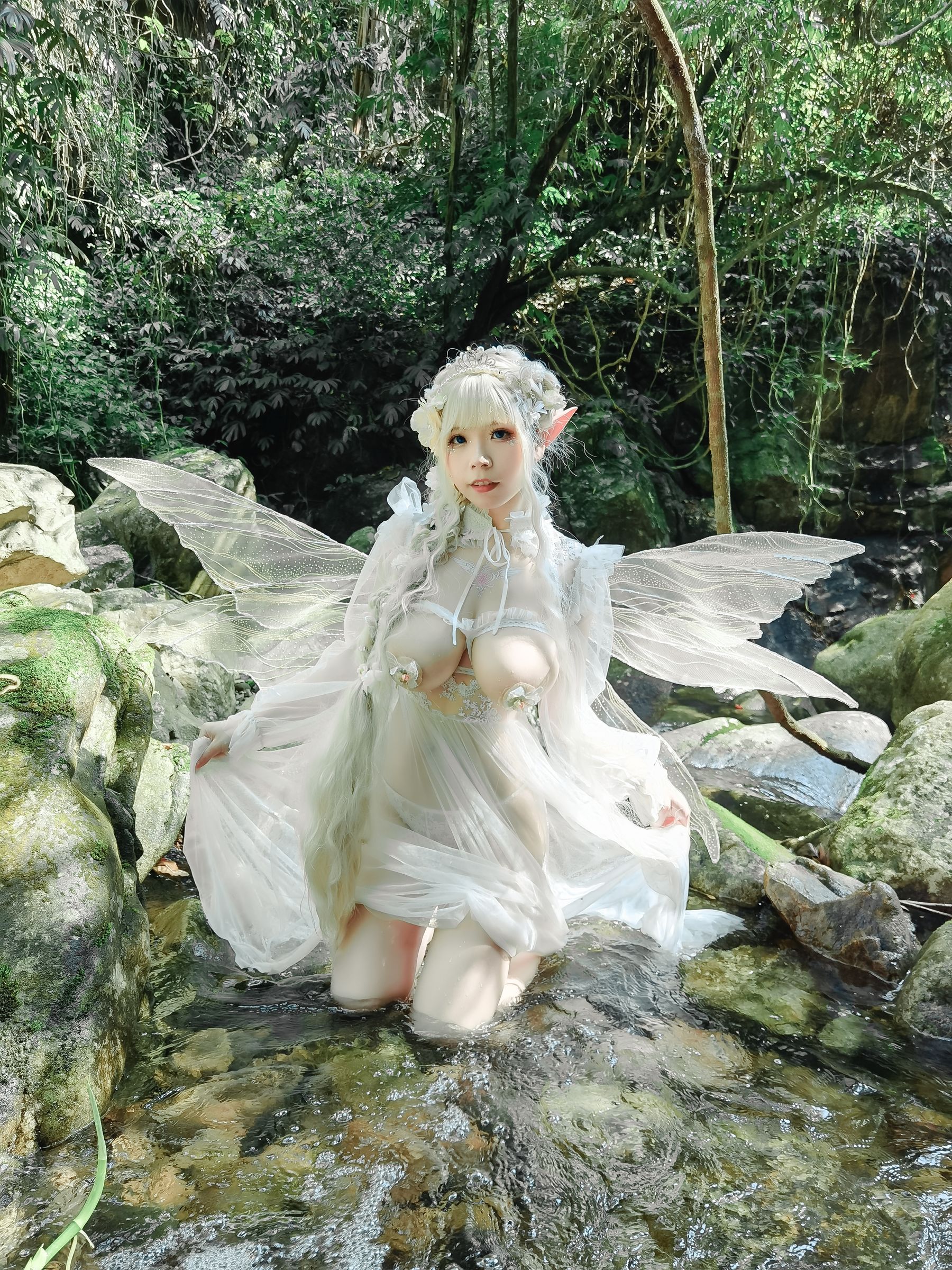 [福利COS] 自闭颜球球(无颜小天使wy) - 林中精灵第34张