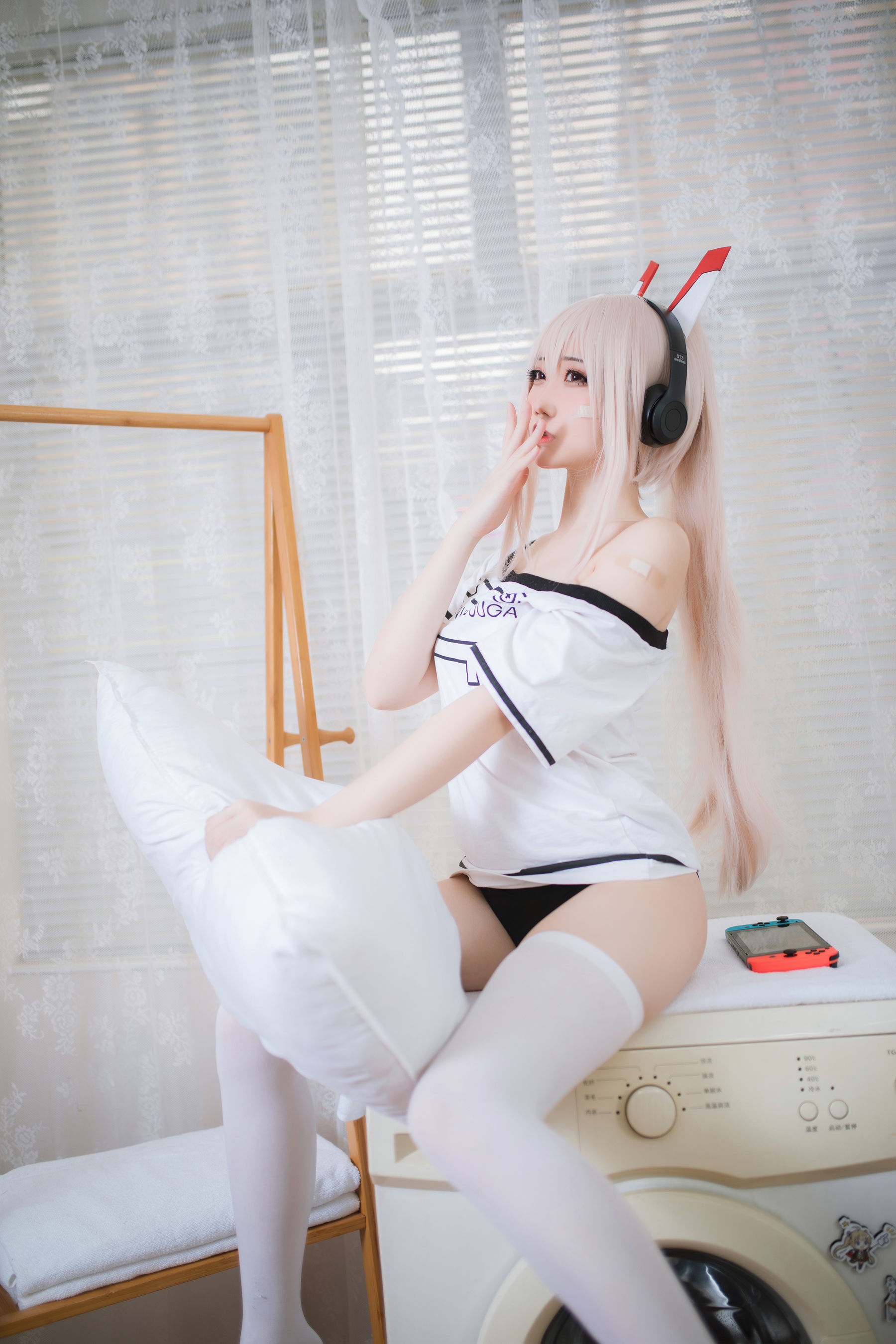 [福利COS] 焖焖碳 - 绫波 宅版本第4张