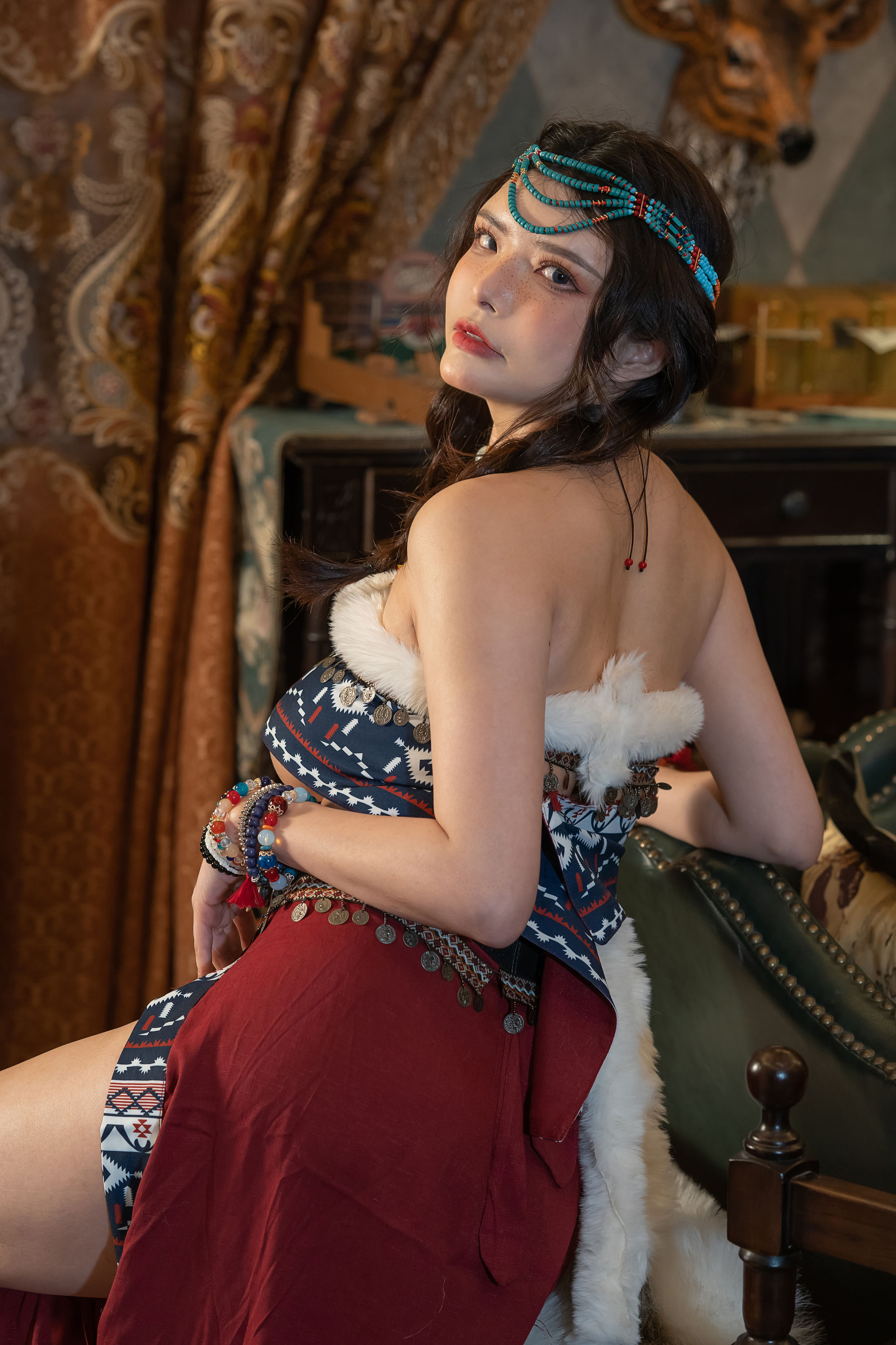 [福利COS] 秋和柯基(夏小秋秋秋) - 雀斑少女第10张