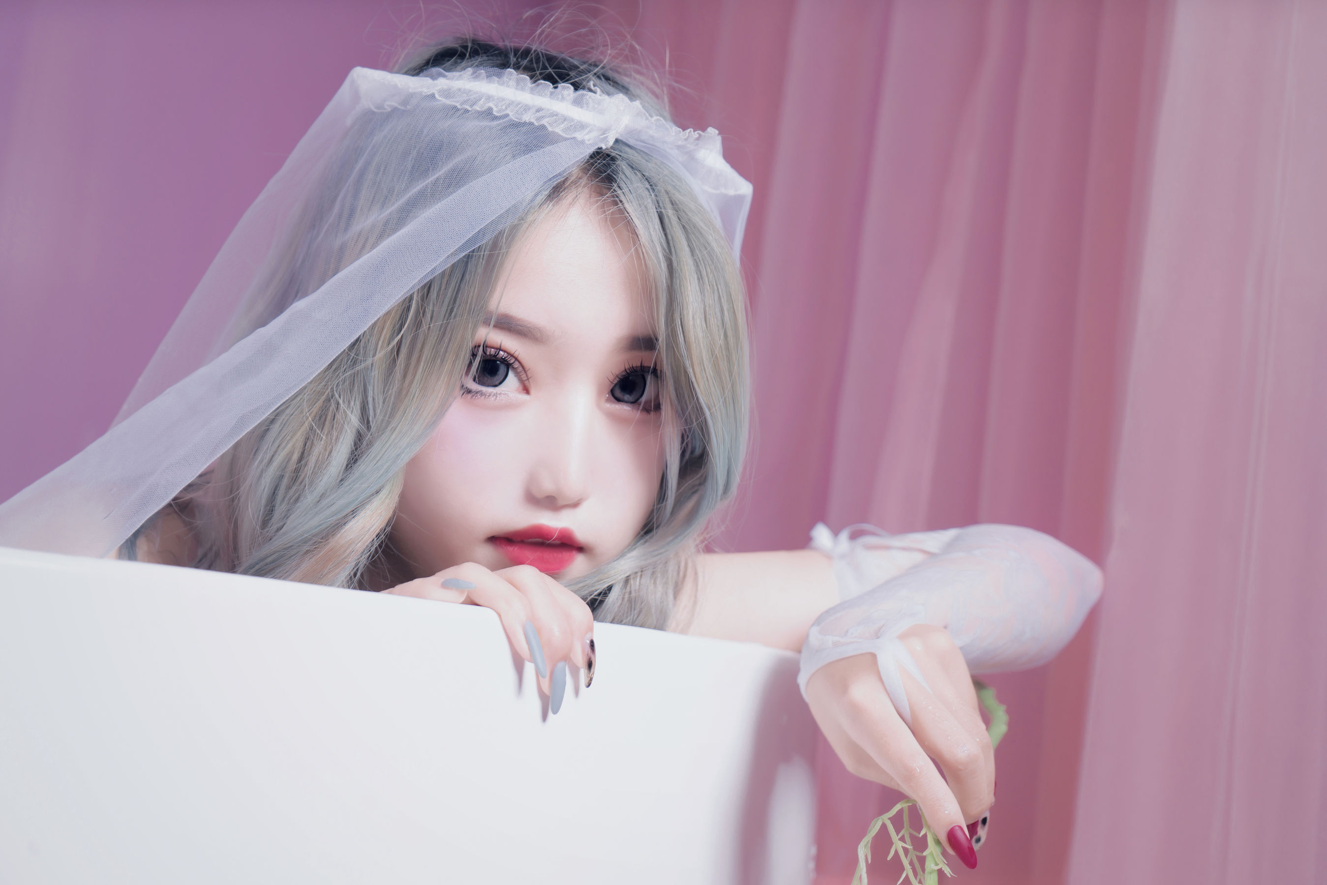 [福利COS] eloise软软 - 入水蕾丝第8张