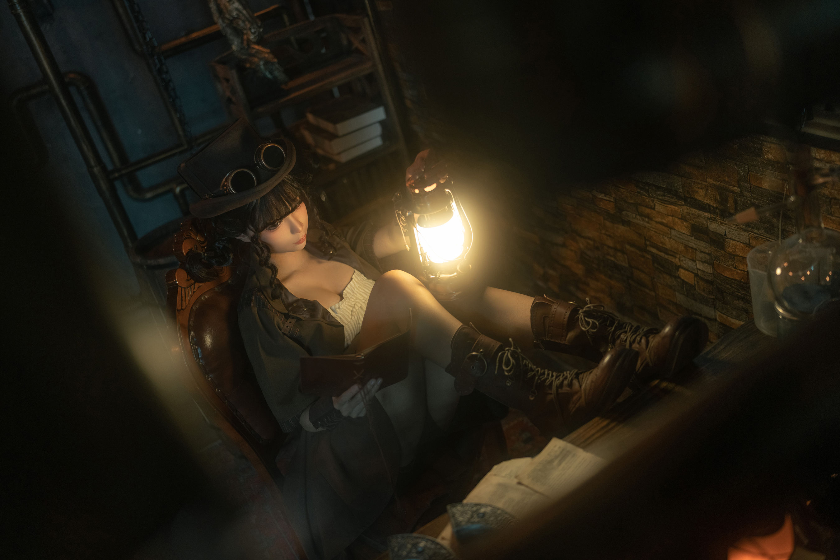 [福利COS] 动漫博主蠢沫沫 - 蒸汽少女第3张