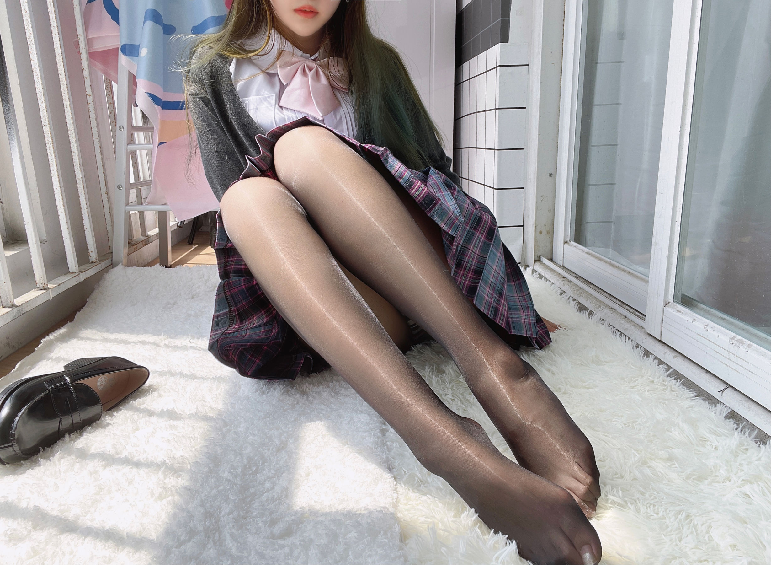 [福利COS] eloise软软 - JK黑丝第10张