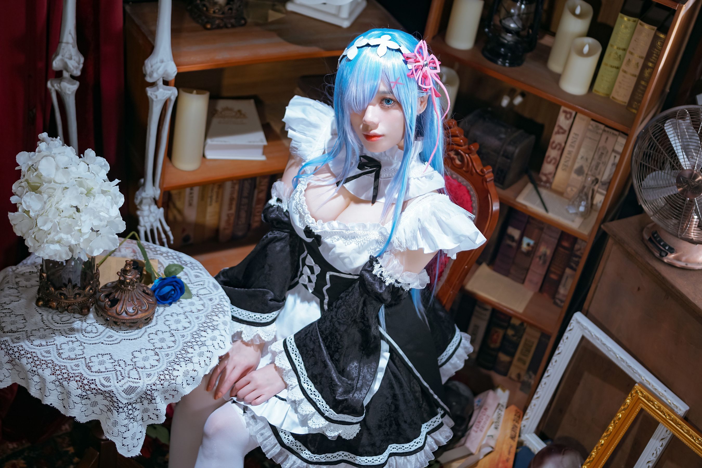 [福利COS] 九言 - 雷姆第5张