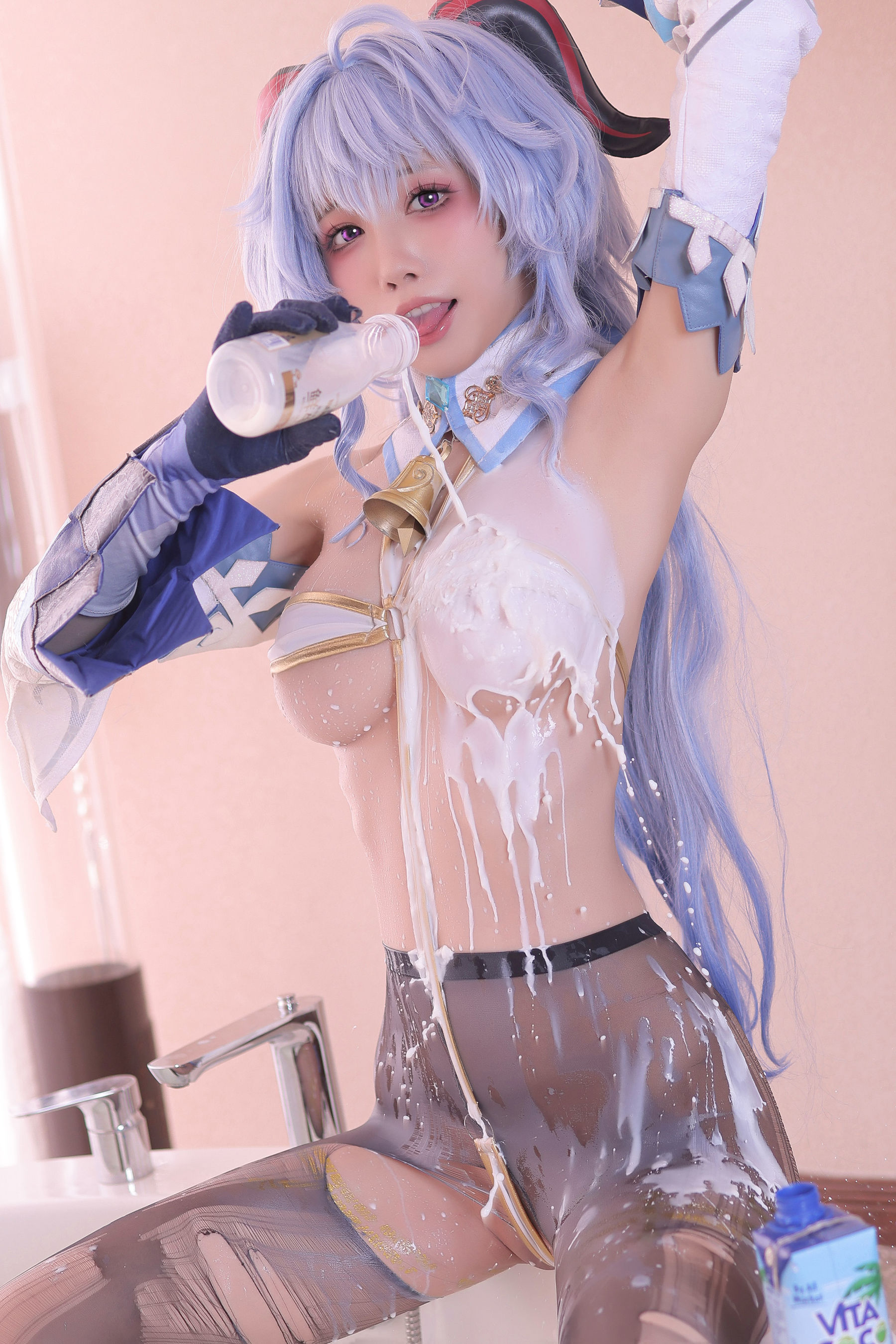 [福利COS] 动漫博主水淼aqua - 甘雨第36张