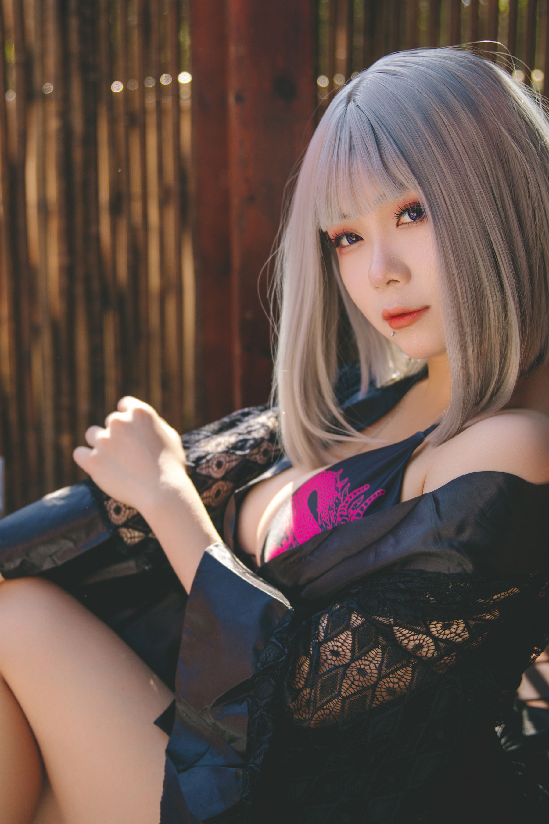 [福利COS] 末夜787 - 五月舰长 和服第10张