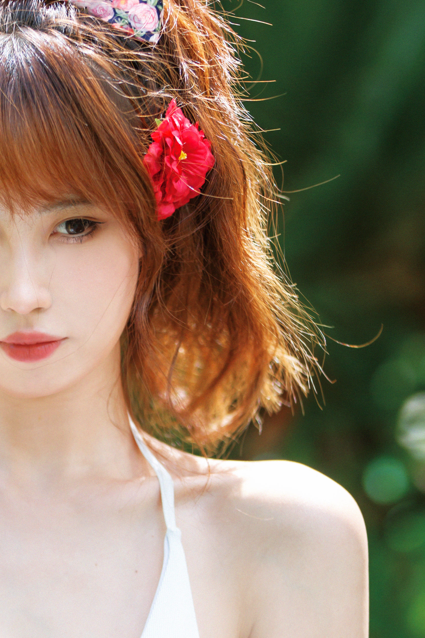 [福利COS] 次元少女念雪ww - 昭和碎花第4张