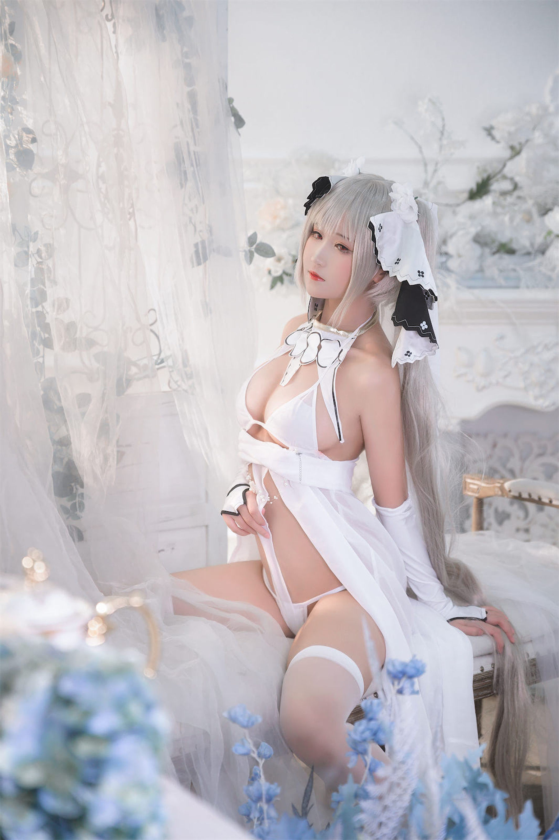 [福利COS] 微博妹子三度_69 - 可畏白纱第8张