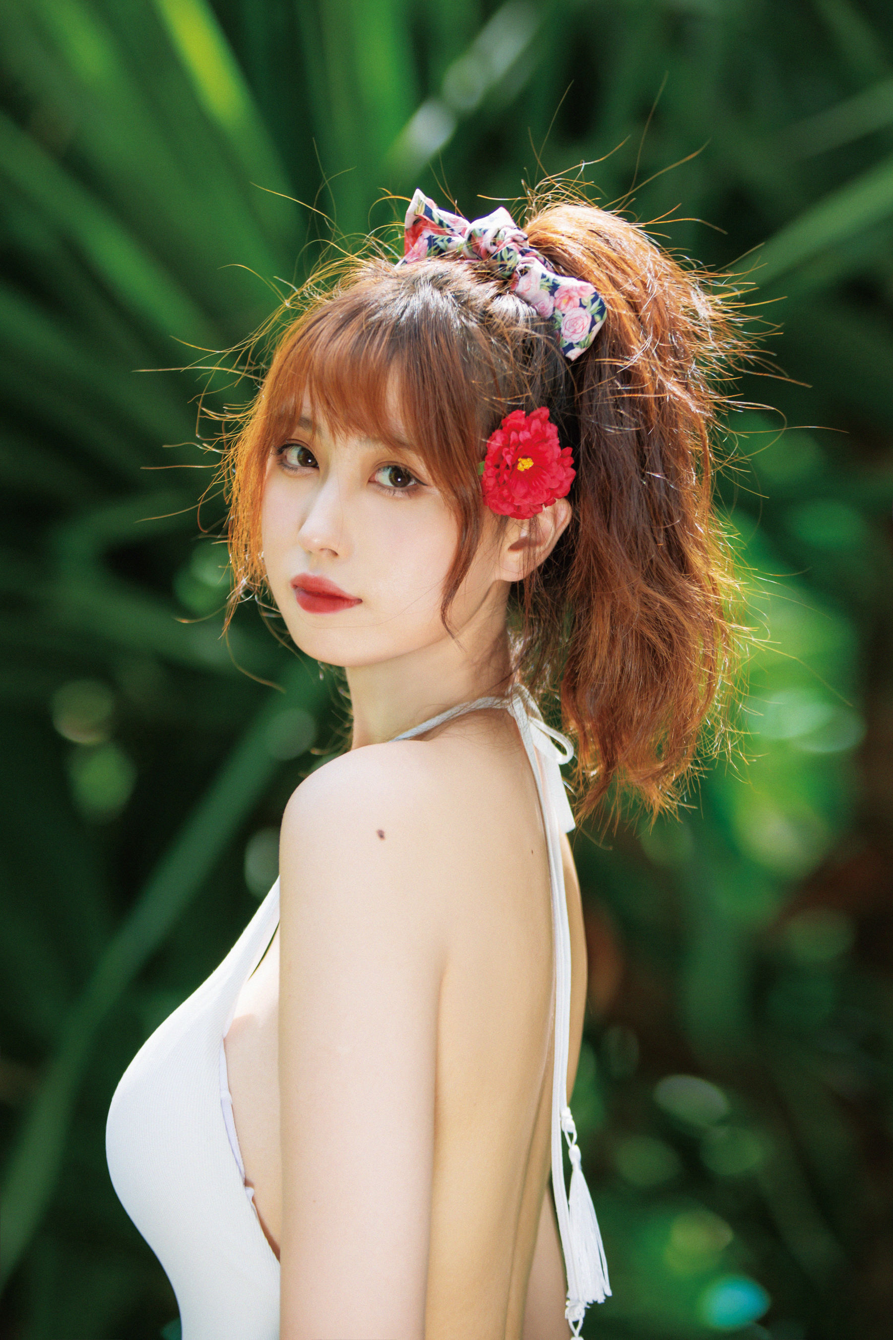 [福利COS] 次元少女念雪ww - 昭和碎花第8张