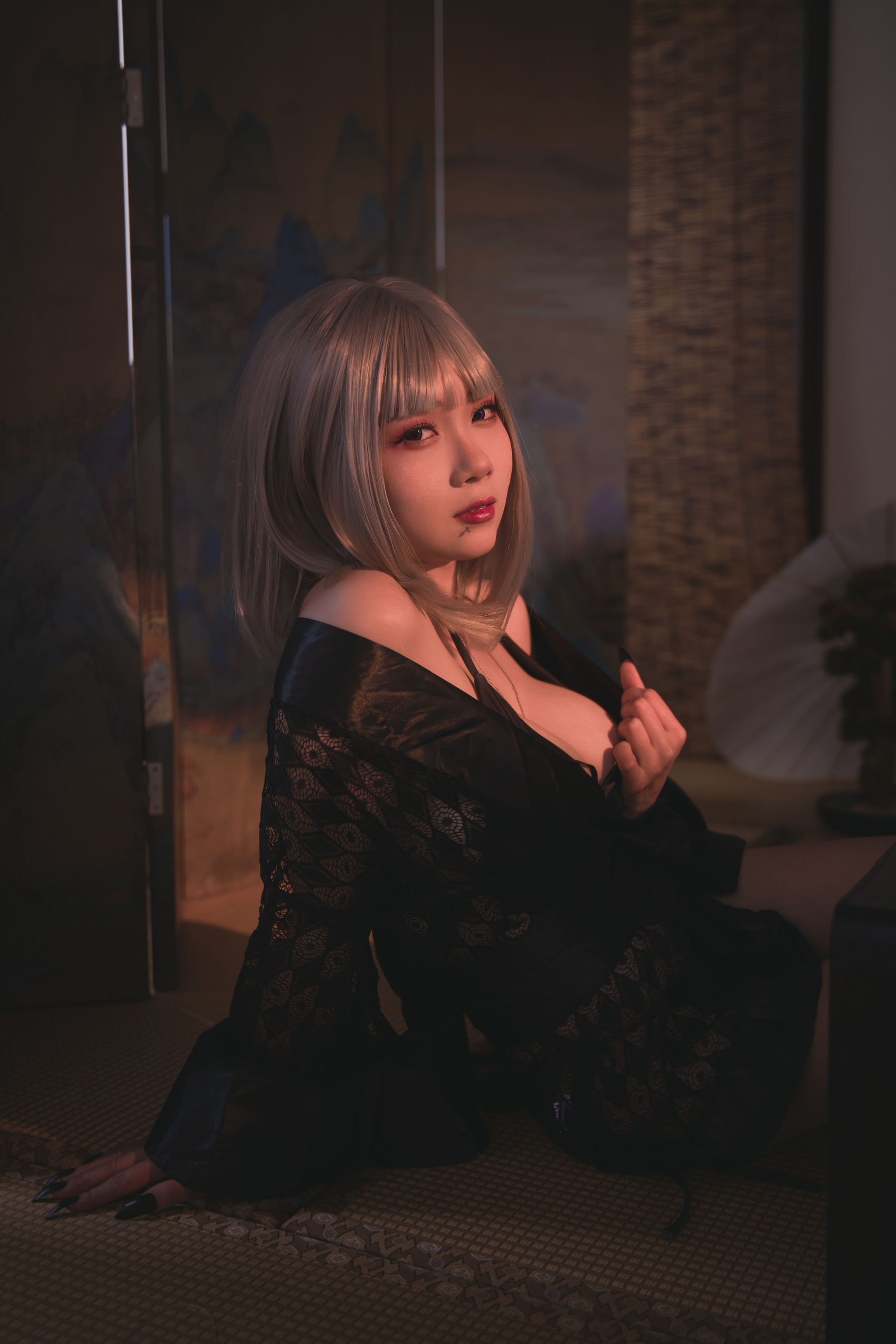 [福利COS] 末夜787 - 五月舰长 和服第4张