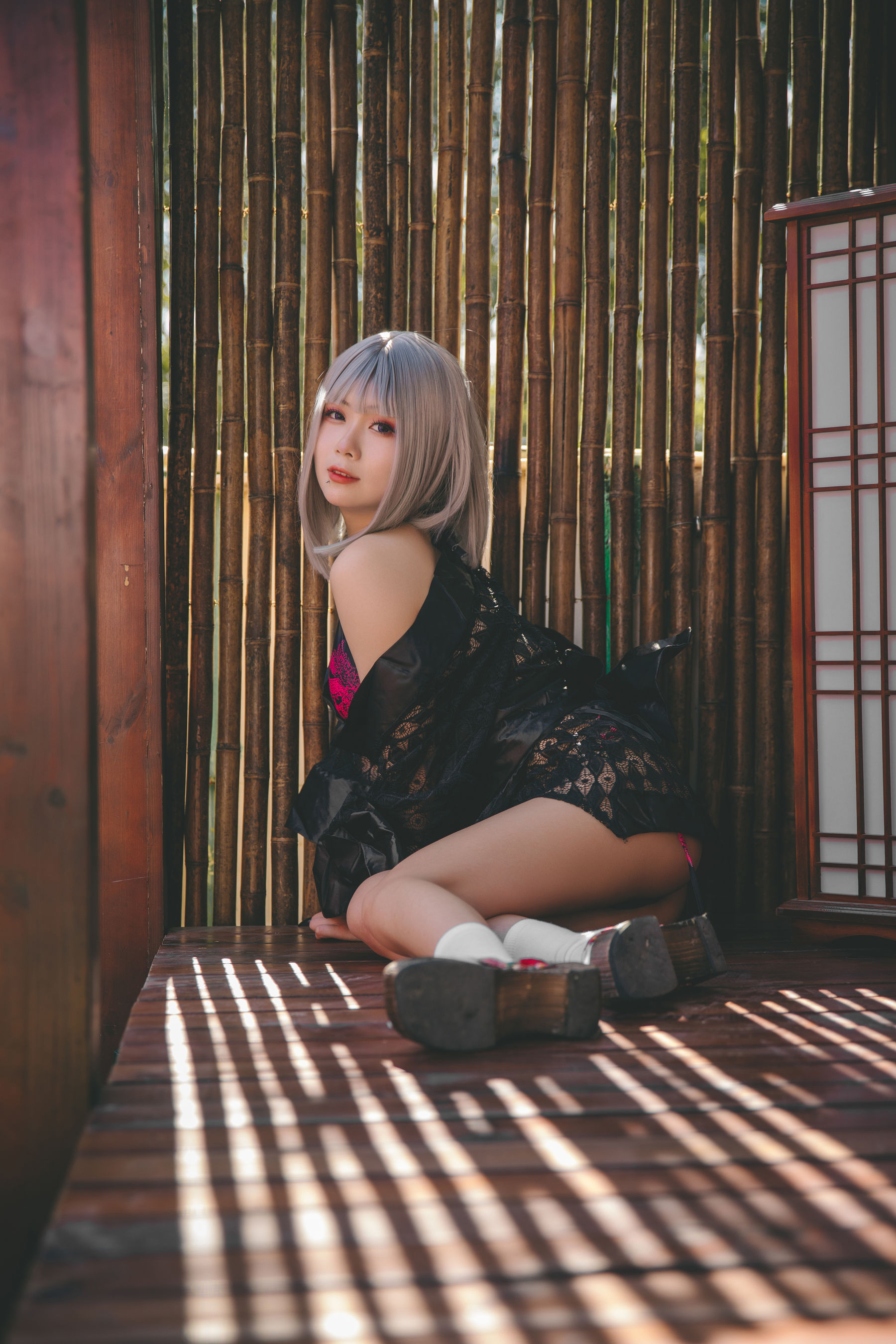 [福利COS] 末夜787 - 五月舰长 和服第8张