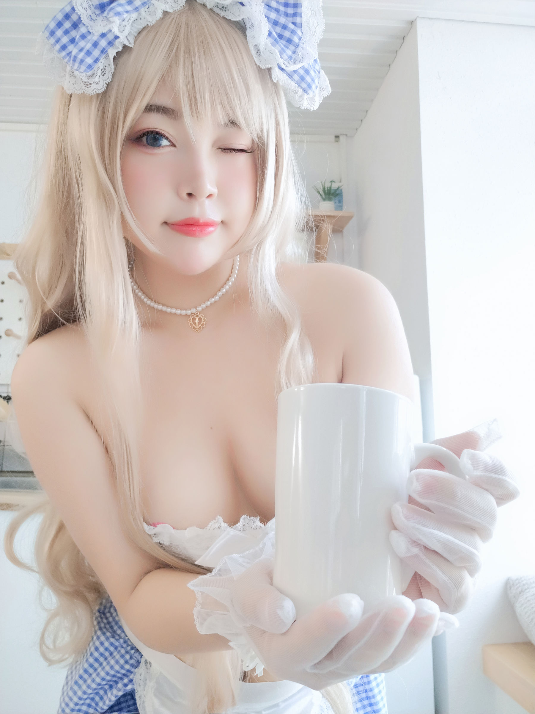 [福利COS] 萌系小姐姐-白烨-&amp;amp;耶米西奶露 - 发情期2.0第9张