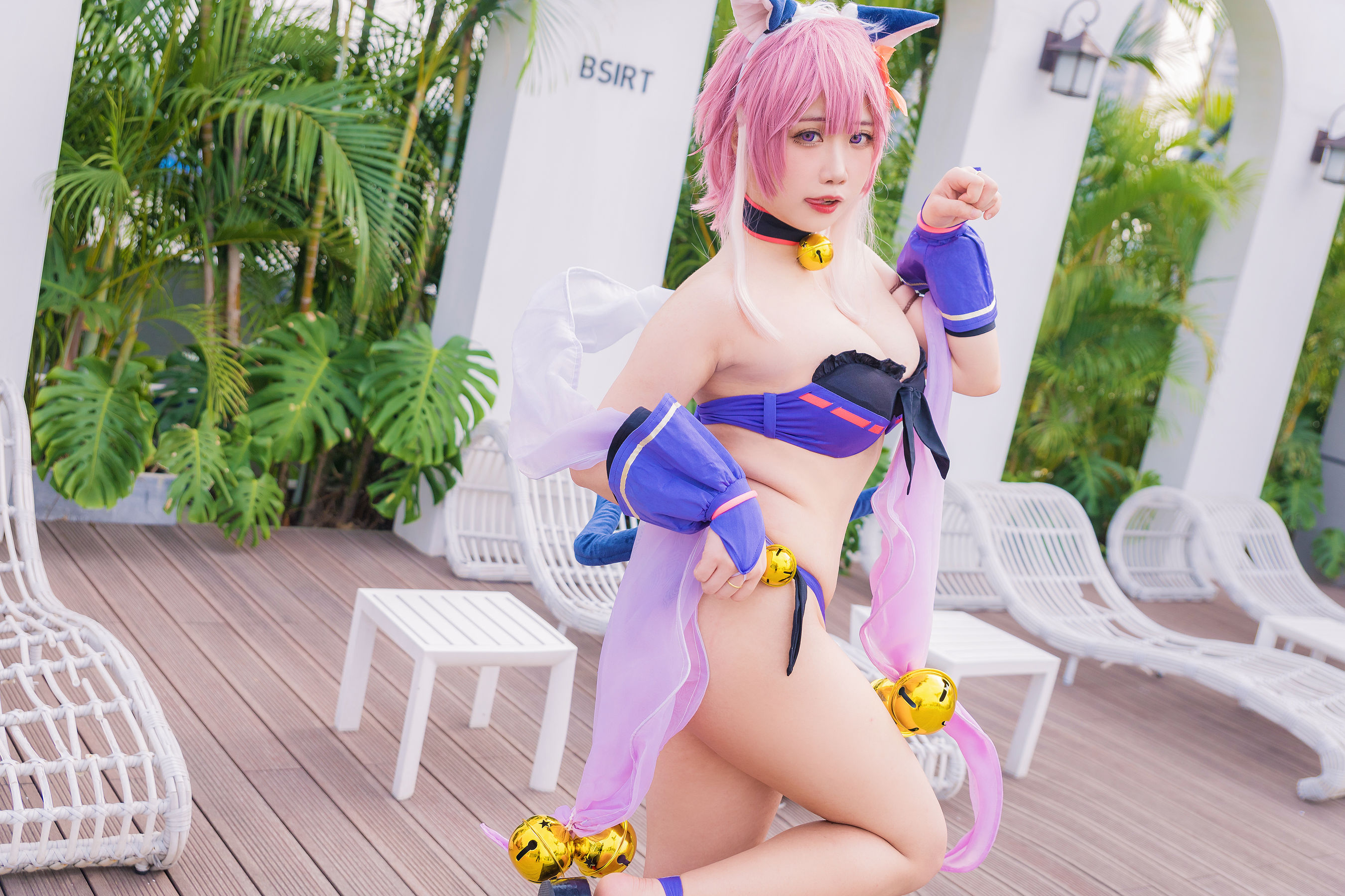 [福利COS] 贞子蜜桃 - 九月舰长 宮坂珠希泳装第4张