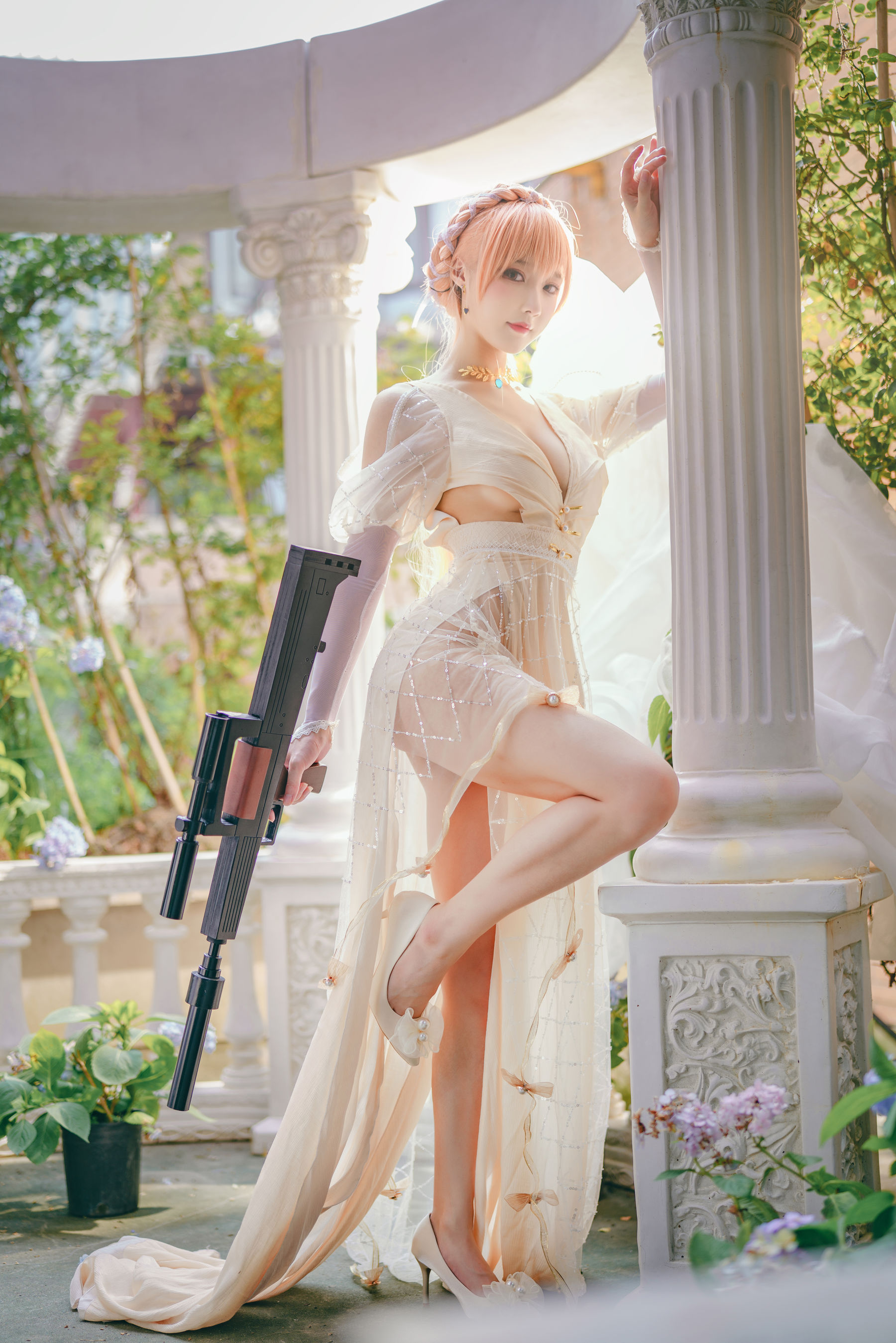 [福利COS] 动漫博主阿包也是兔娘 - 舰长图 OTS14第8张