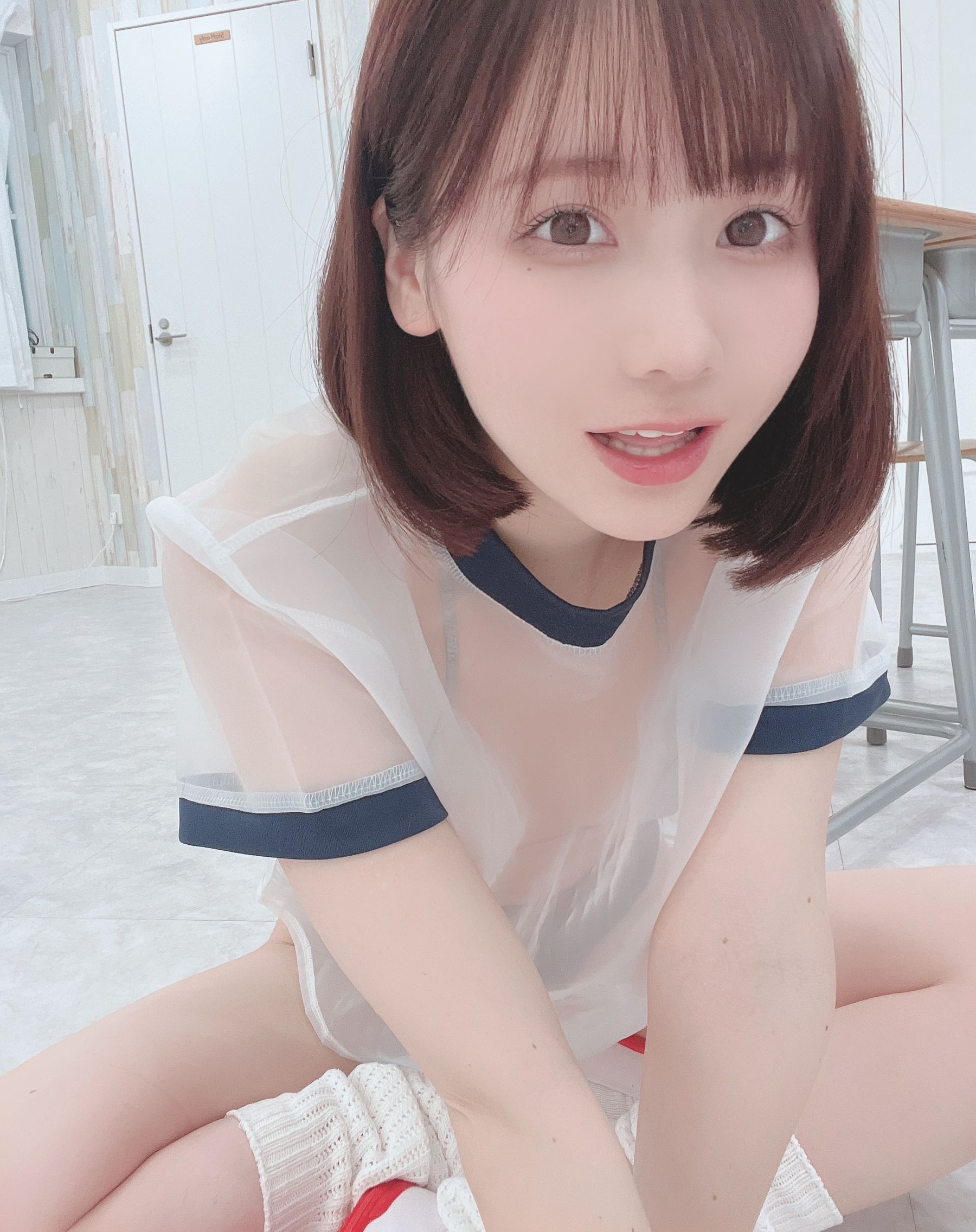 [福利COS] 日本甜美COSERけんけん[fantia] 2022-11-10 透視体操服第6张