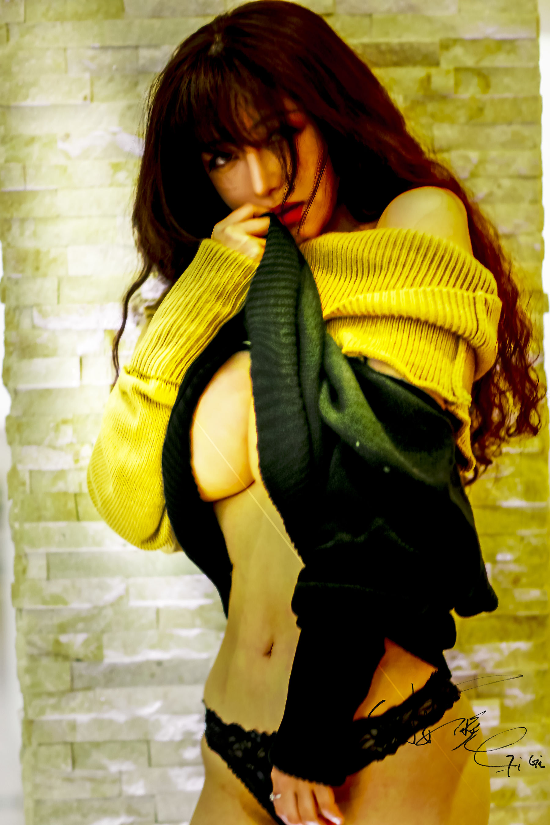 [福利COS] 网络红人樱晚gigi - 洗不去的故事第6张