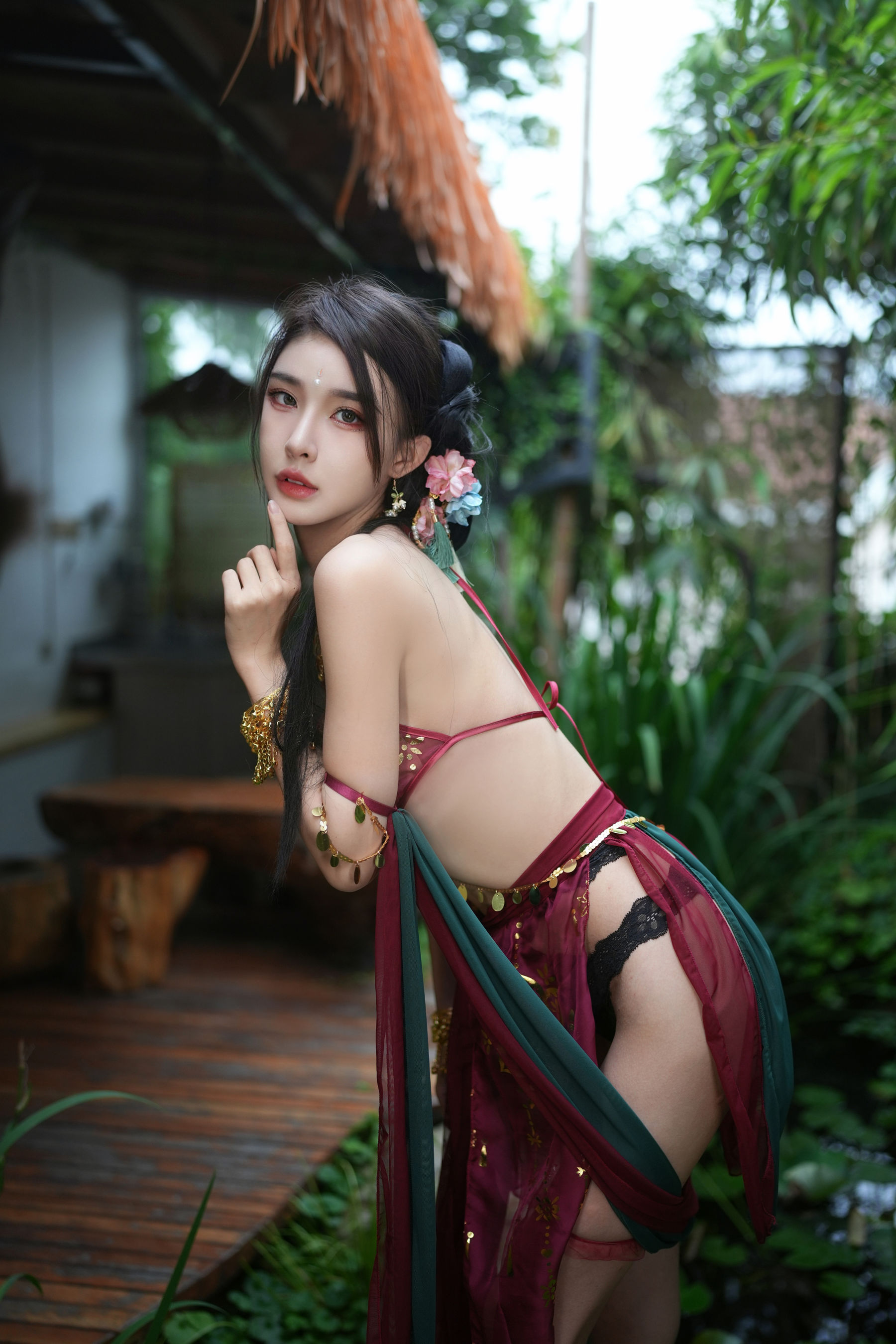 [福利COS] 余多多Dudu - 妲己的古风诱惑力第10张