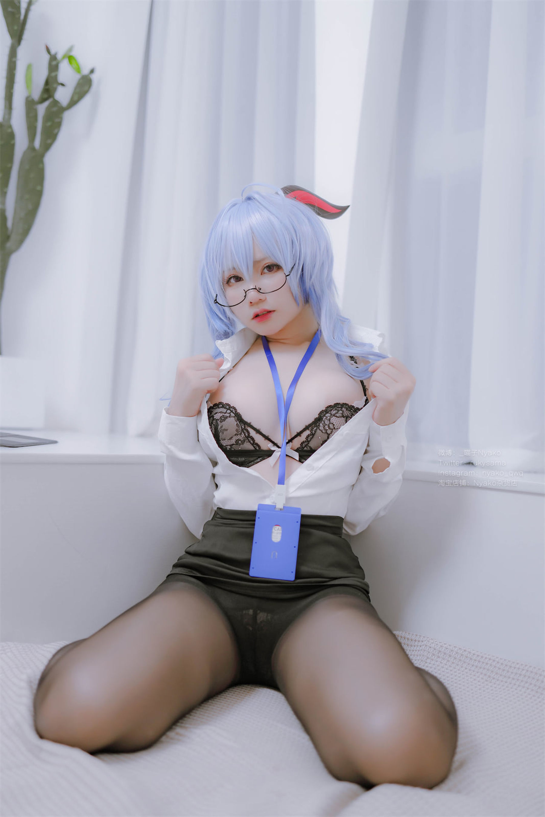 [福利COS] Nyako喵子 - 原神甘雨OL第17张