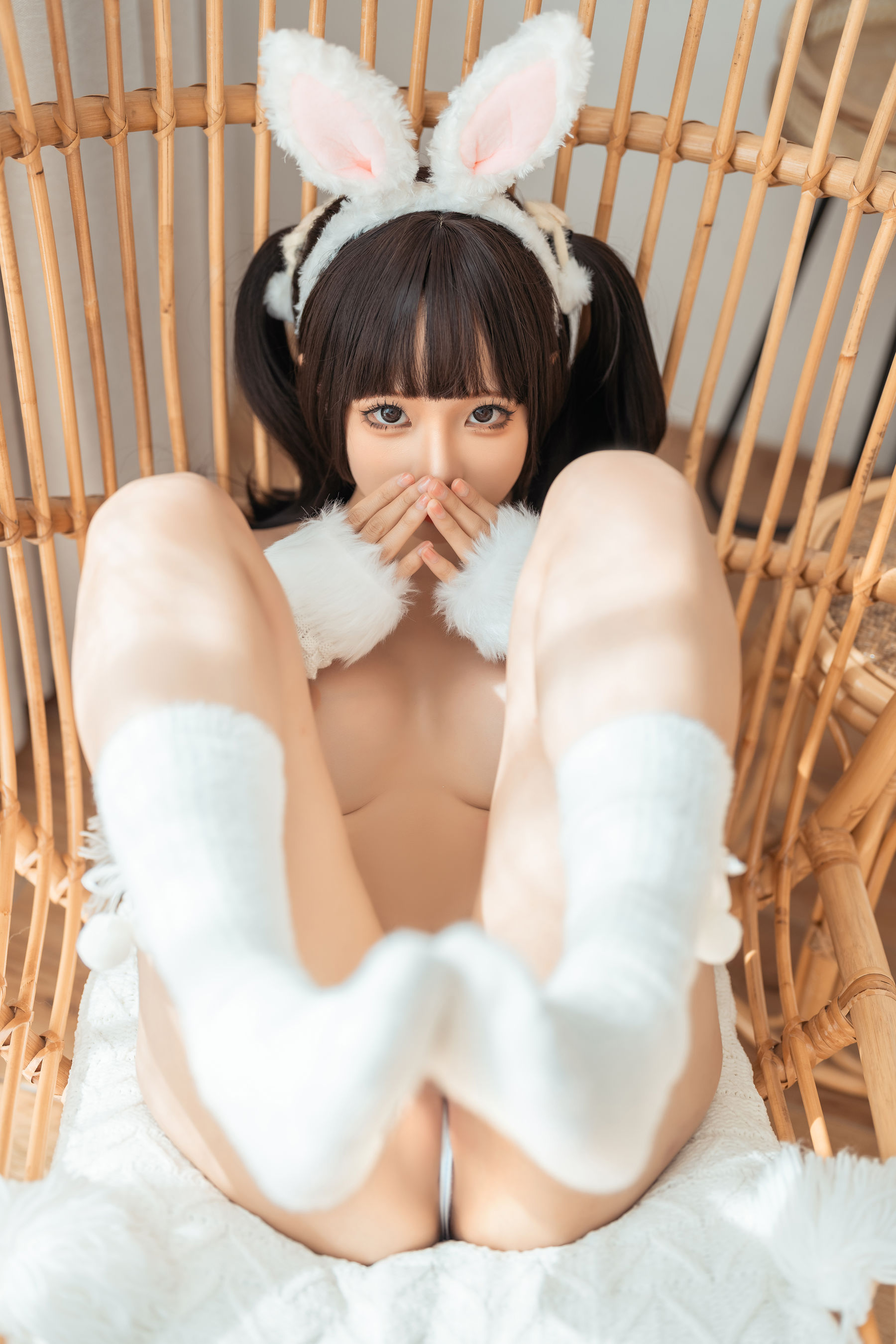 [福利COS] 动漫博主蠢沫沫 - 绵绵兔第15张