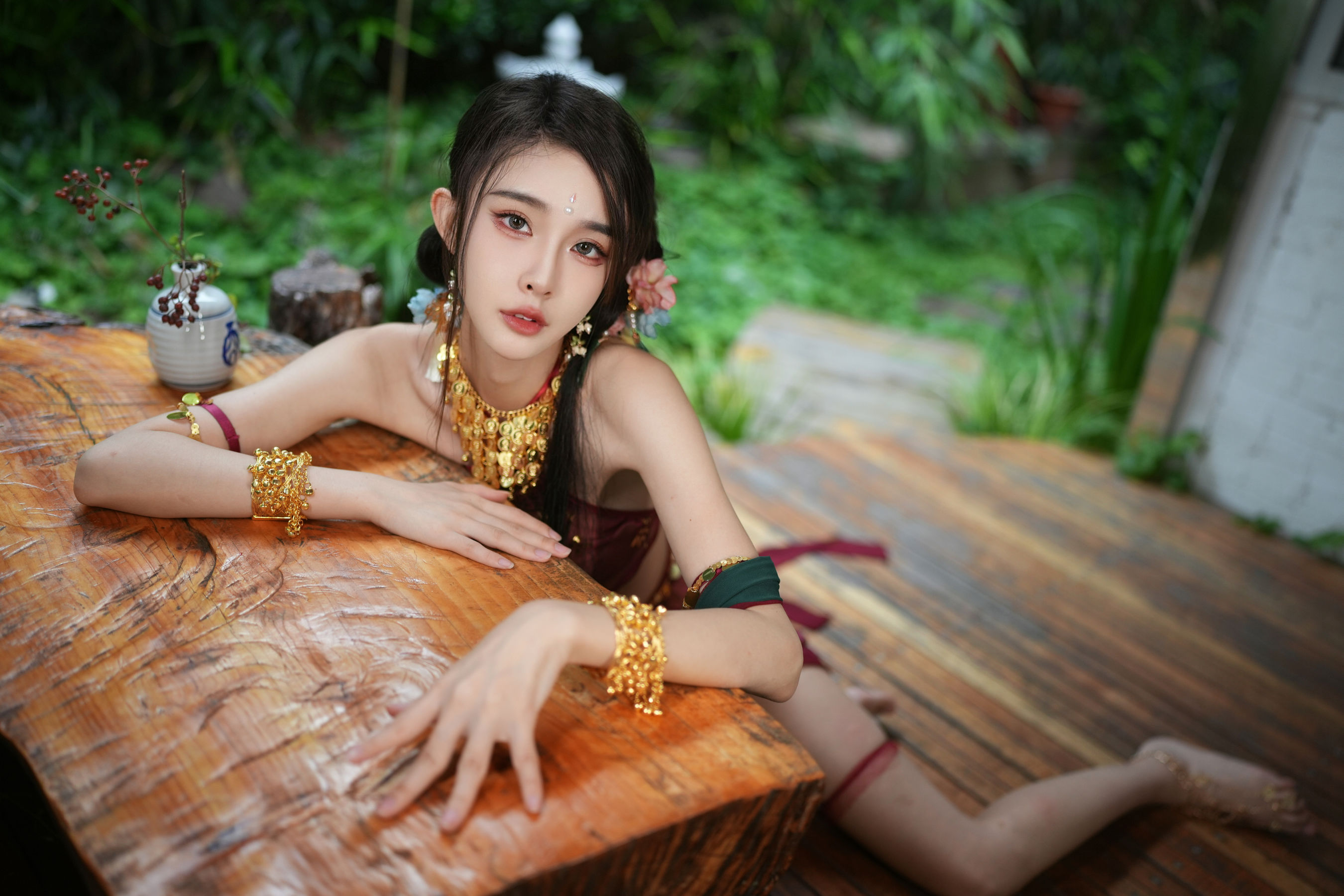 [福利COS] 余多多Dudu - 妲己的古风诱惑力第7张