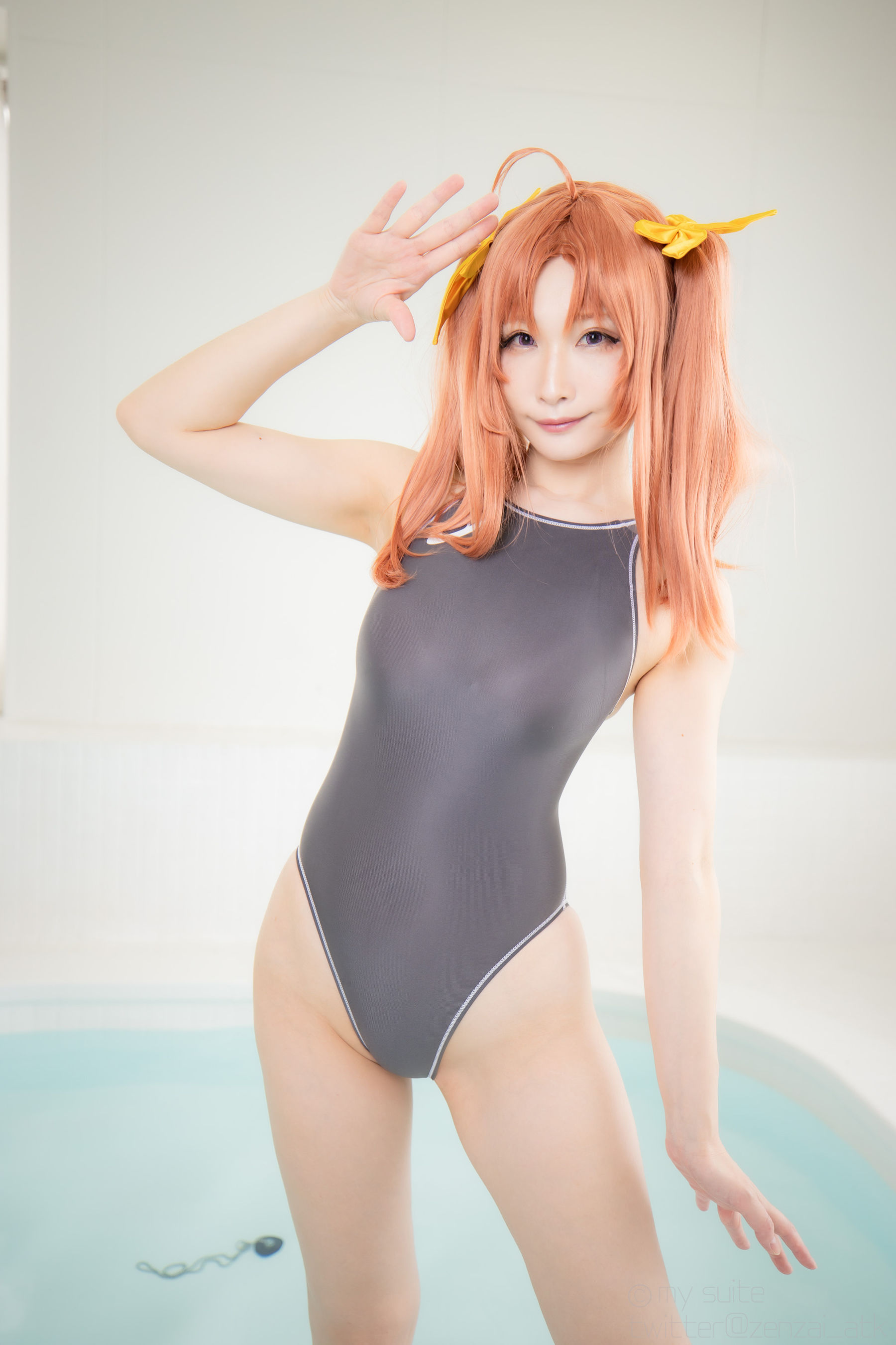 [福利COS] (Cosplay)[my suite] Atsuki あつき - スパッツと競泳水着を堪能するROM Suite Collection.36第23张