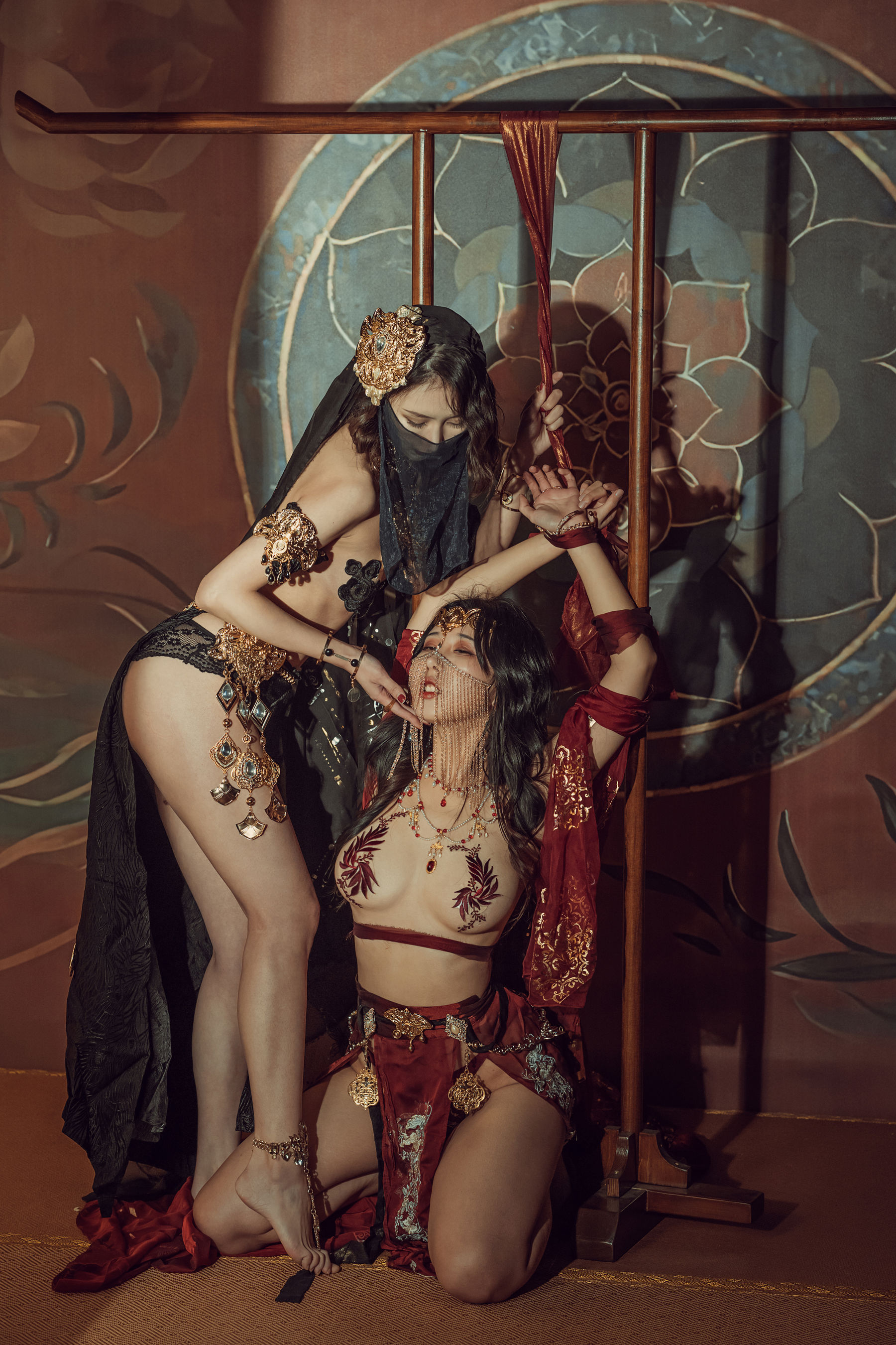 [福利COS] 云溪溪 - 奶桃桃 双人古风第1张